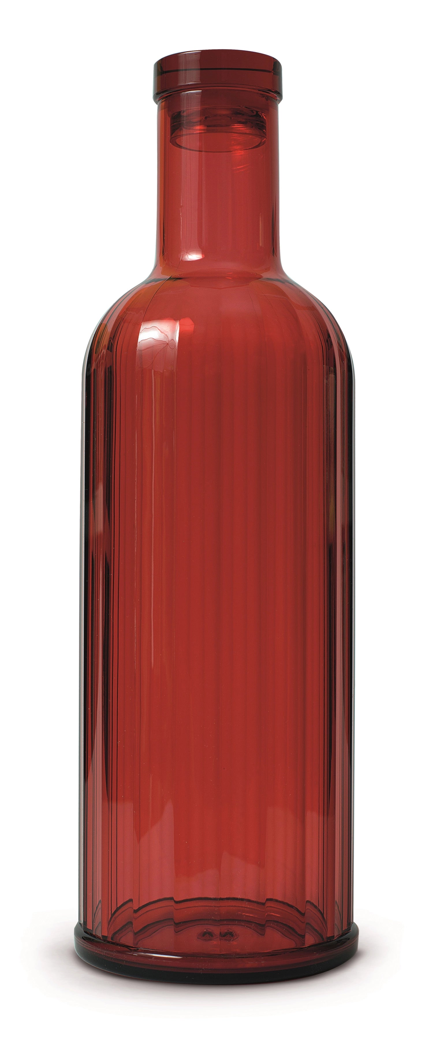 Acrylic bottle 1lt., red