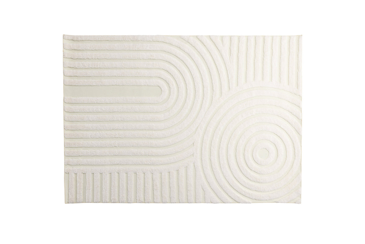 Nikita Teppich in Weiss präsentiert im Onlineshop von KAQTU Design AG. Teppich ist von Venture Home