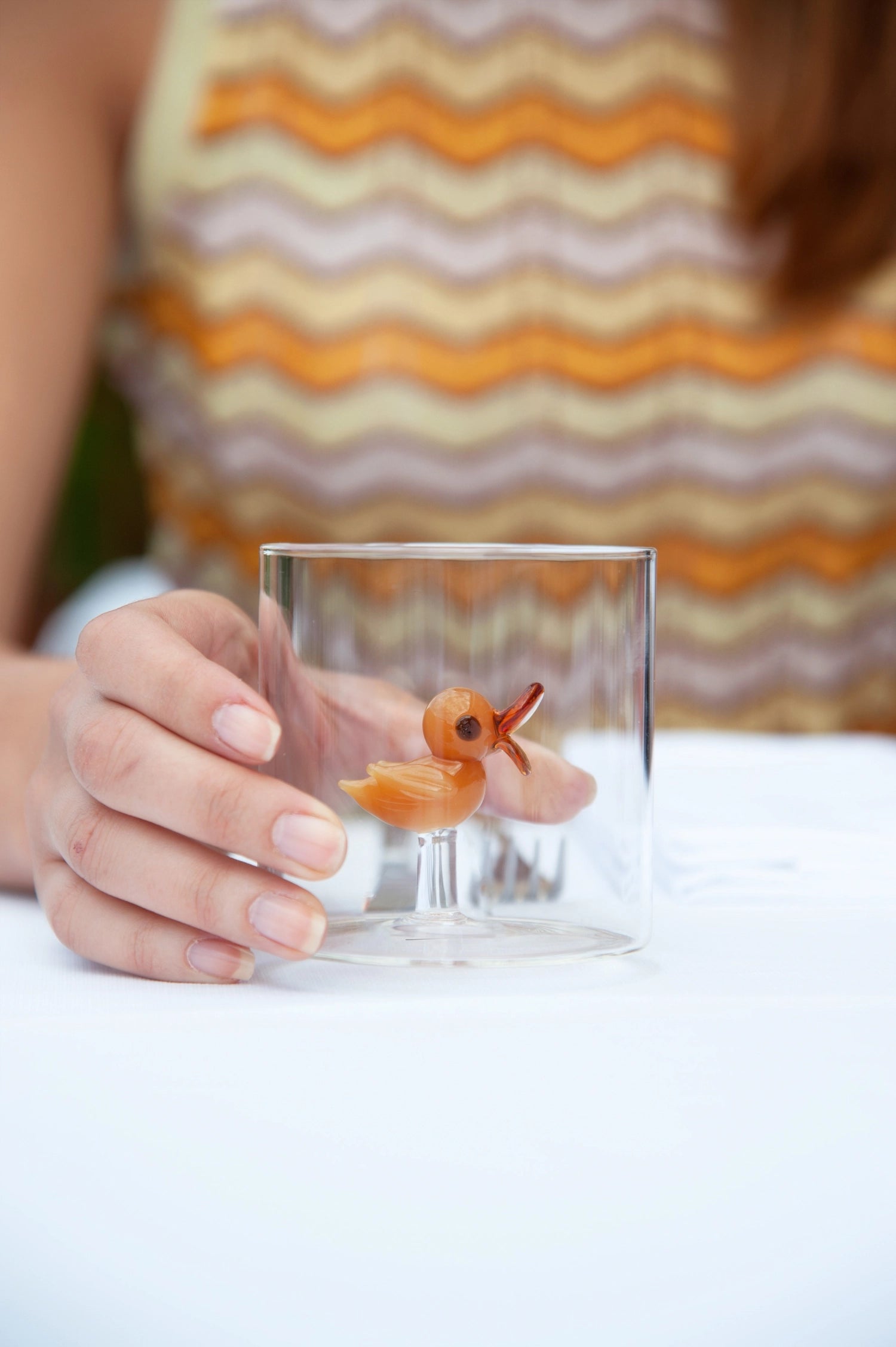 Vetro fatto di borosilizzare da 250 ml di anatra