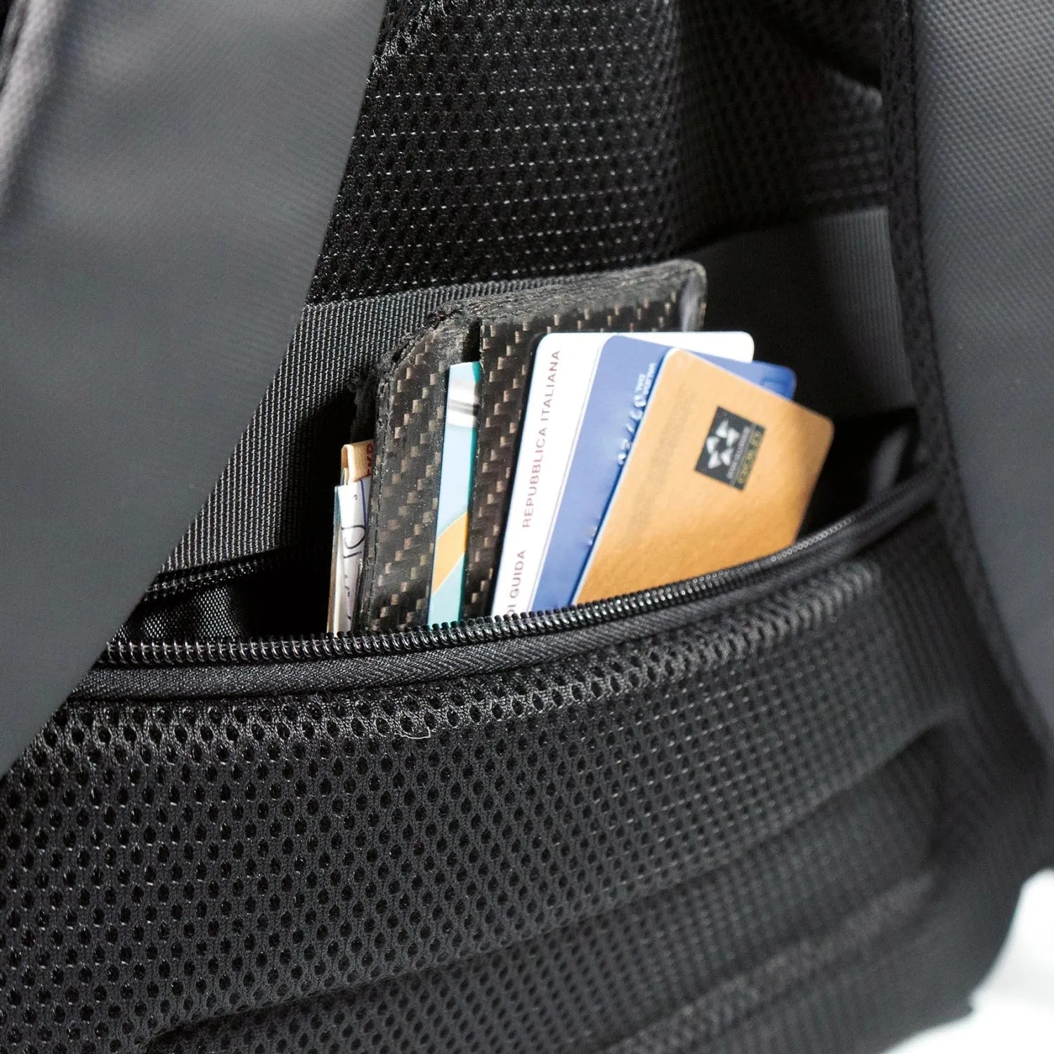 City Life-Rucksack 19L: Nachhaltig, urban, aus recyceltem RPET.