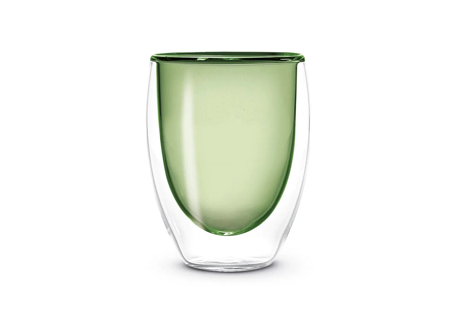 Elegantes 2er Set doppelwandige Teegläser in Grün, 220ml, von Easy Life. Perfekt für stilvollen Teegenuss.