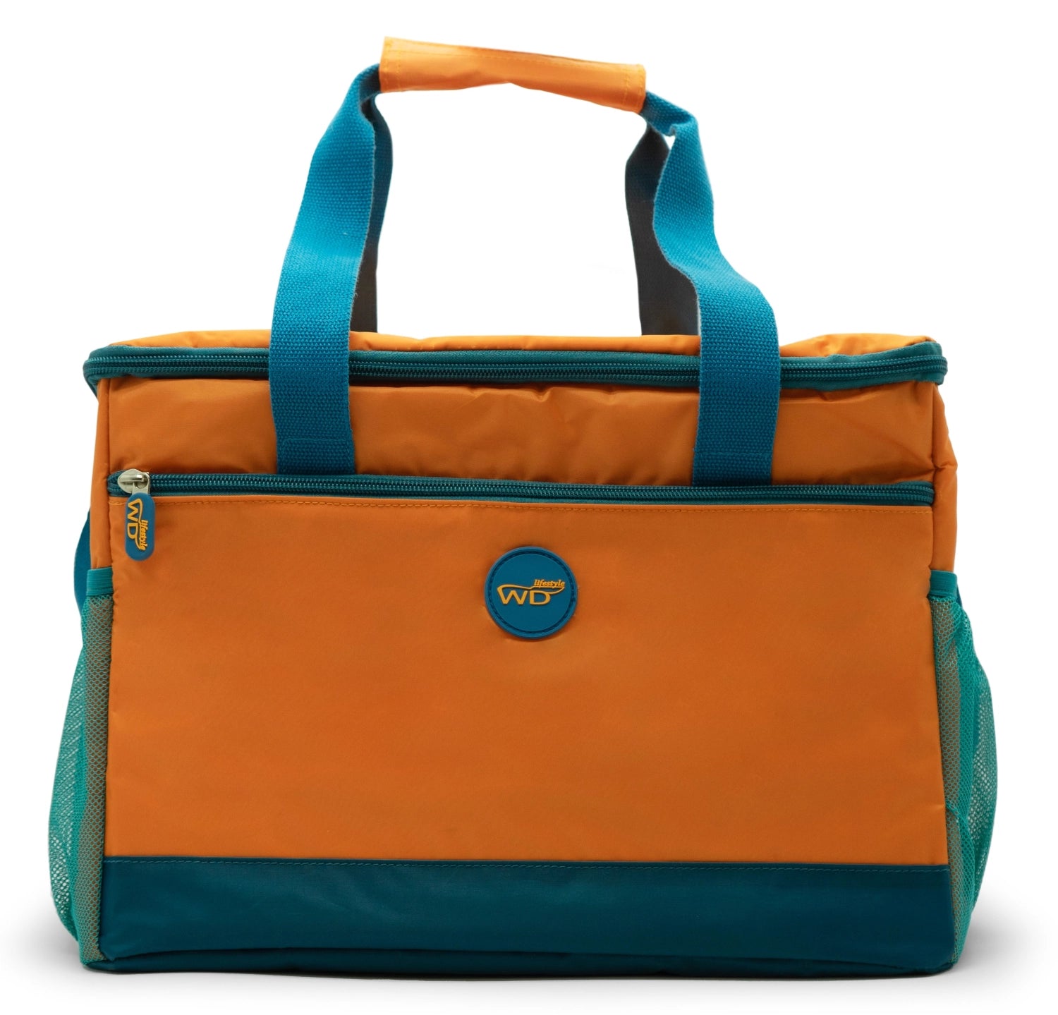Premium Thermo Bag orange und grün, 25L - KAQTU Design