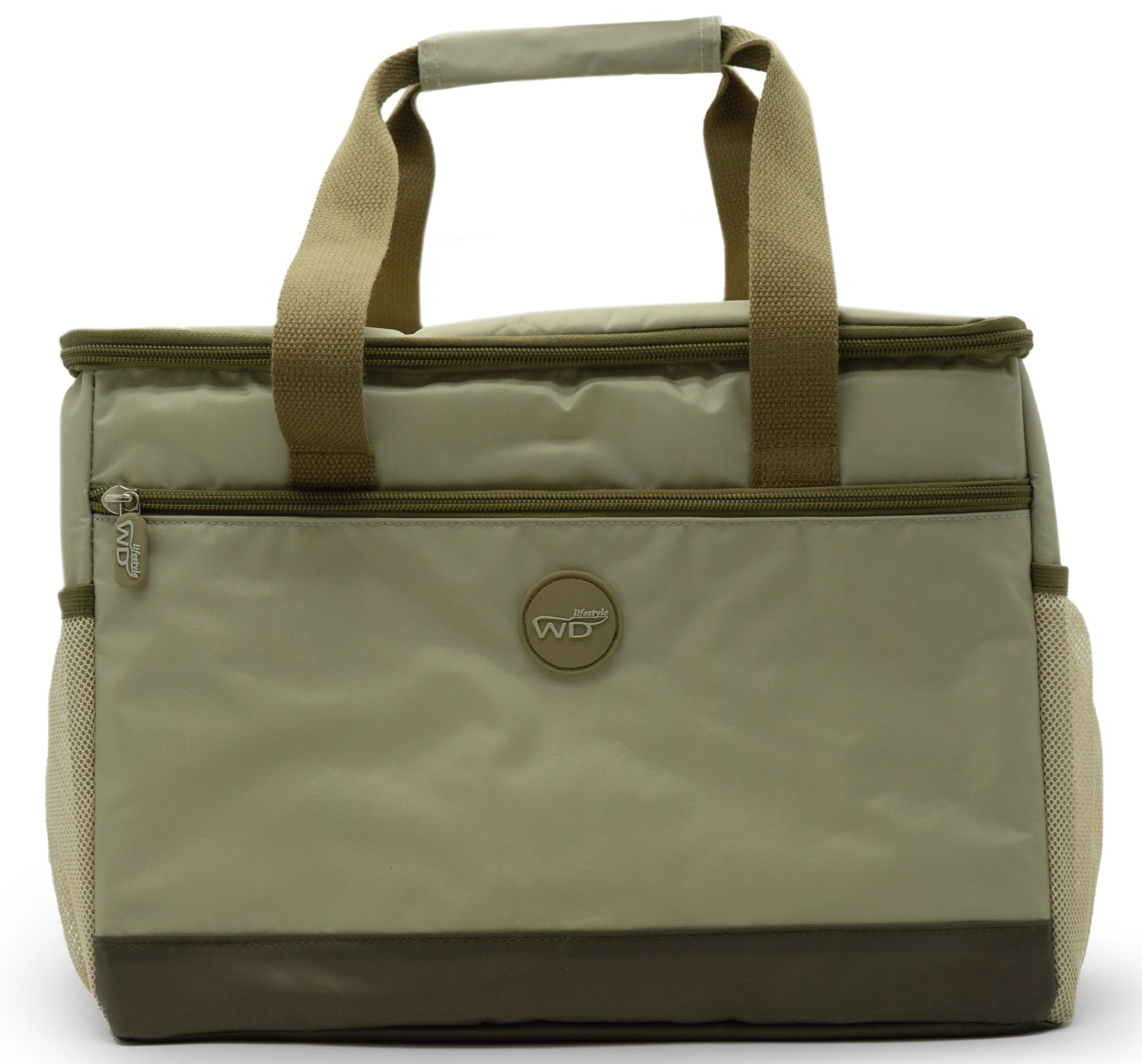 Premium Thermo Bag beige und braun, 25L - KAQTU Design
