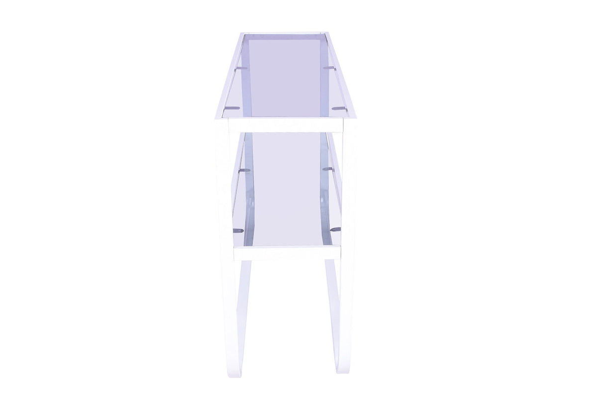 Rocker Beistelltisch in Weiss präsentiert im Onlineshop von KAQTU Design AG. Beistelltisch ist von Venture Home