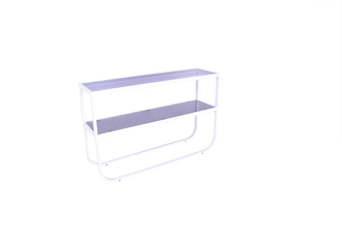 Rocker Beistelltisch in Weiss präsentiert im Onlineshop von KAQTU Design AG. Beistelltisch ist von Venture Home