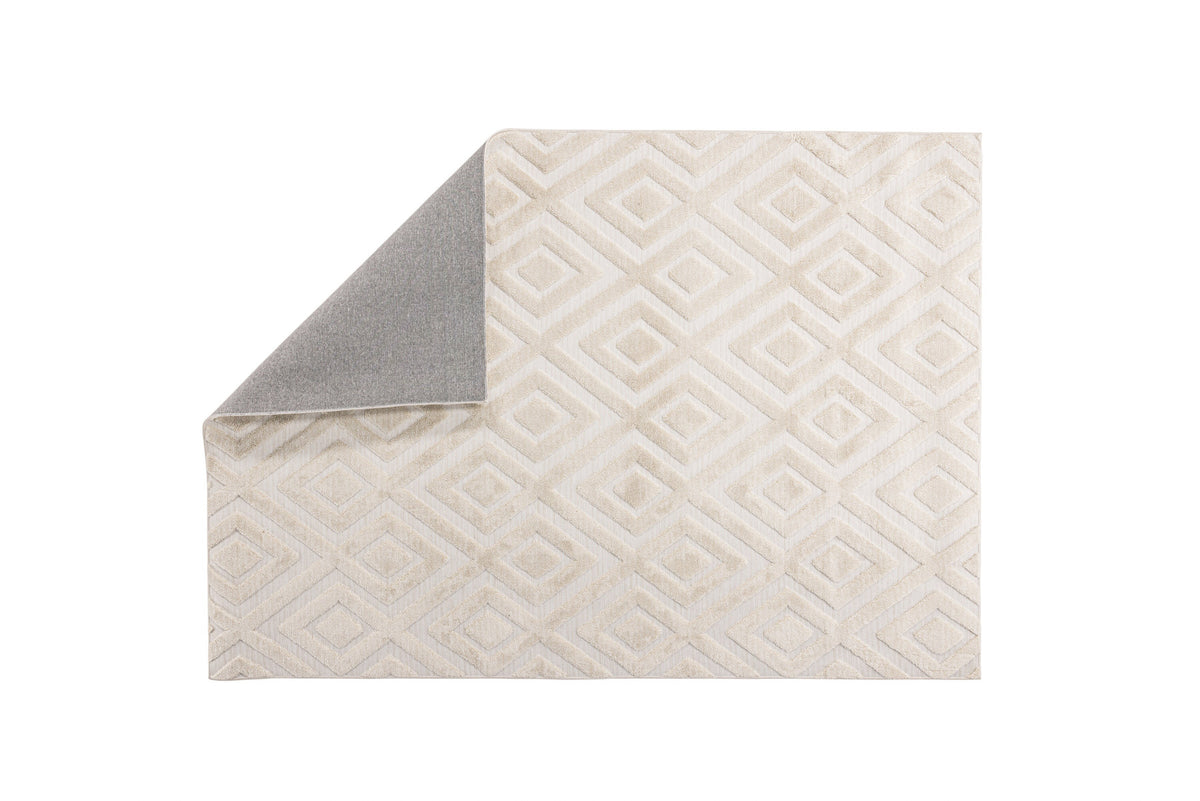 Pia Teppich in Weiss präsentiert im Onlineshop von KAQTU Design AG. Teppich ist von Venture Home
