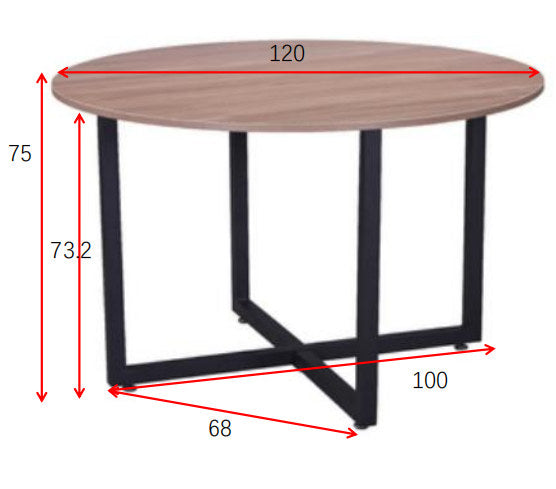 Durango Tisch in Nussbaum präsentiert im Onlineshop von KAQTU Design AG. Esstisch ist von Venture Home