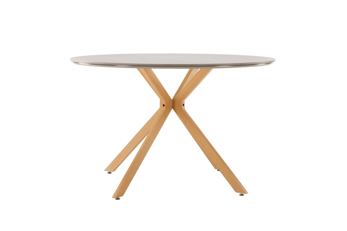 Piazza Esstisch in Grau präsentiert im Onlineshop von KAQTU Design AG. Esstisch ist von Venture Home