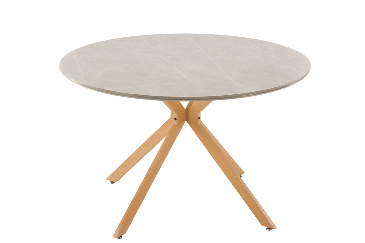 Piazza Esstisch in Grau präsentiert im Onlineshop von KAQTU Design AG. Esstisch ist von Venture Home