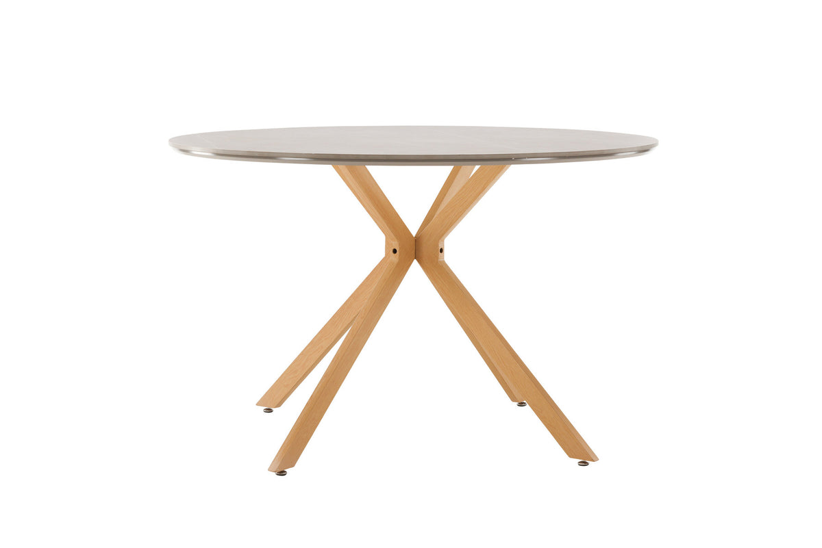 Piazza Esstisch in Grau präsentiert im Onlineshop von KAQTU Design AG. Esstisch ist von Venture Home