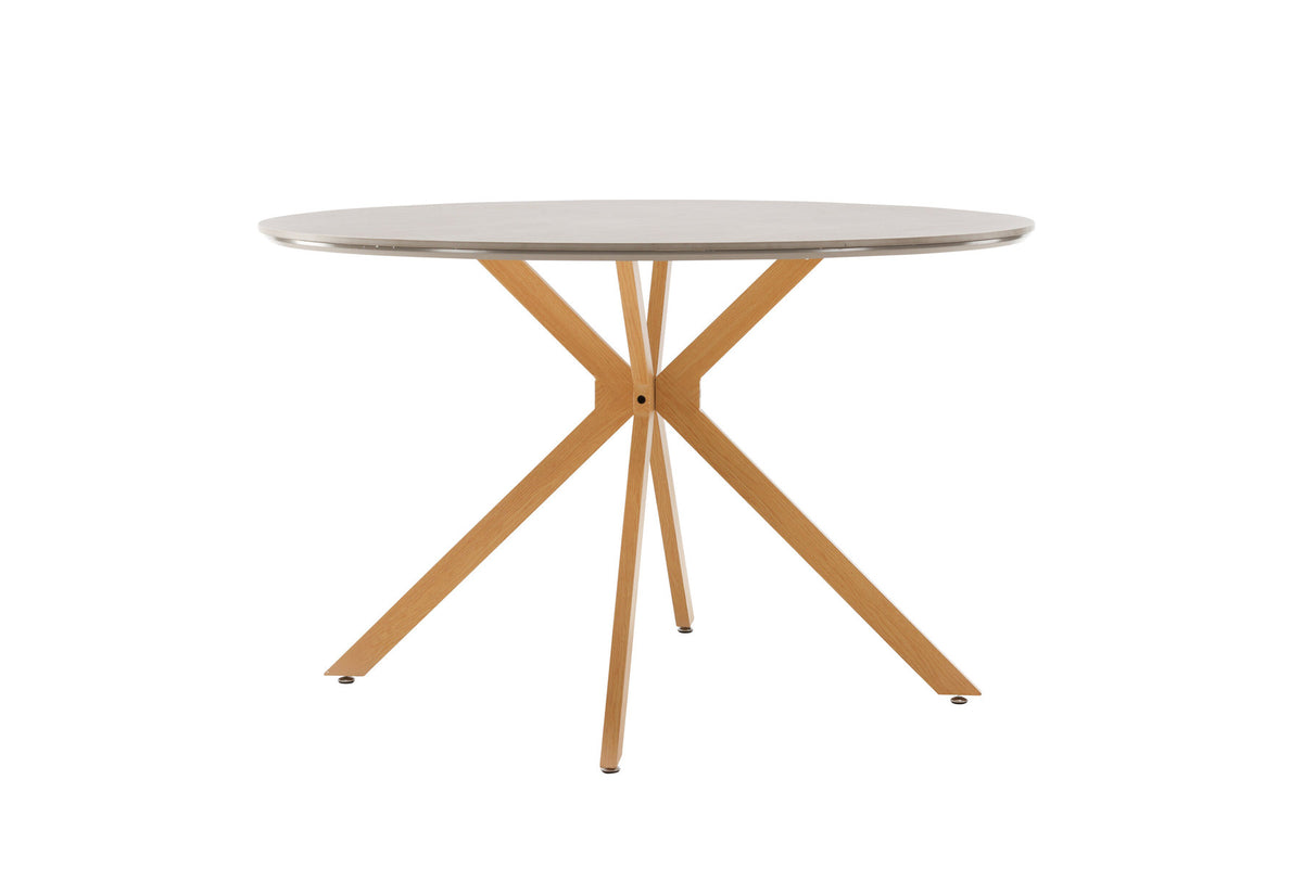 Piazza Esstisch in Grau präsentiert im Onlineshop von KAQTU Design AG. Esstisch ist von Venture Home