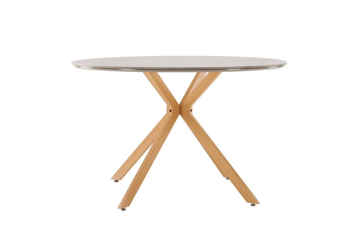 Piazza Esstisch in Grau präsentiert im Onlineshop von KAQTU Design AG. Esstisch ist von Venture Home