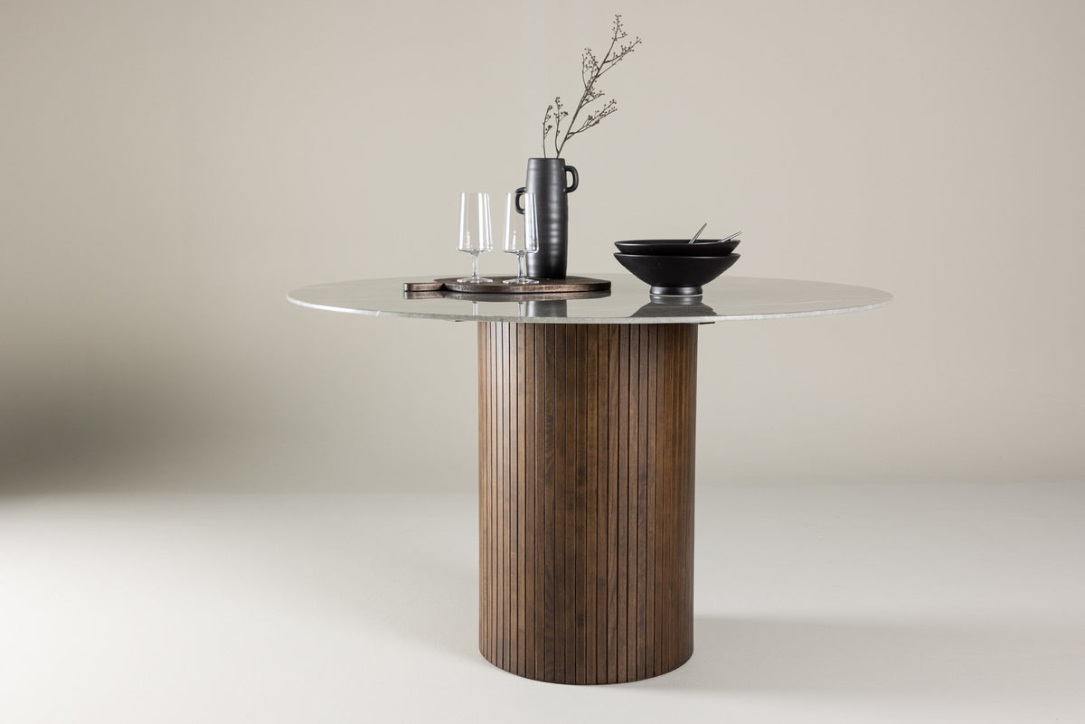 Austin Tisch in Mokka präsentiert im Onlineshop von KAQTU Design AG. Esstisch ist von Vind