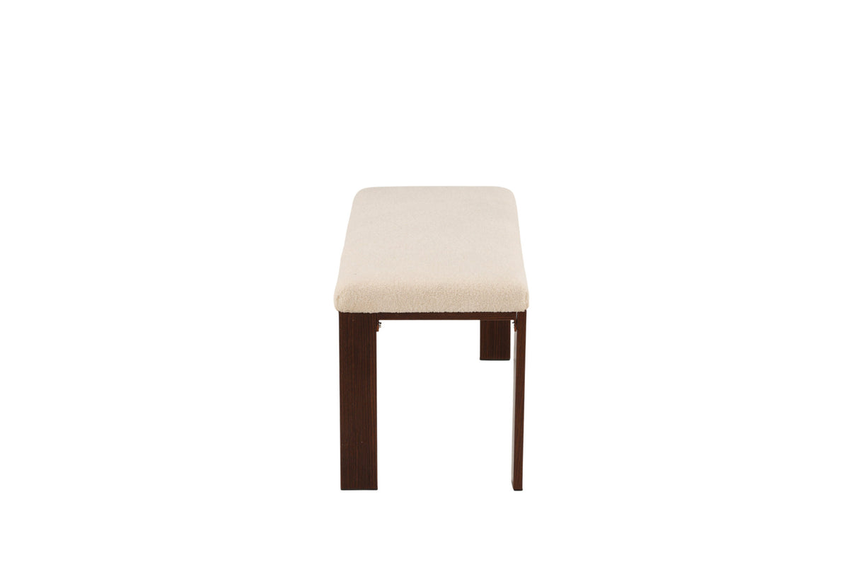 Chester Bank in Weiss präsentiert im Onlineshop von KAQTU Design AG. Sitzbank ist von Venture Home