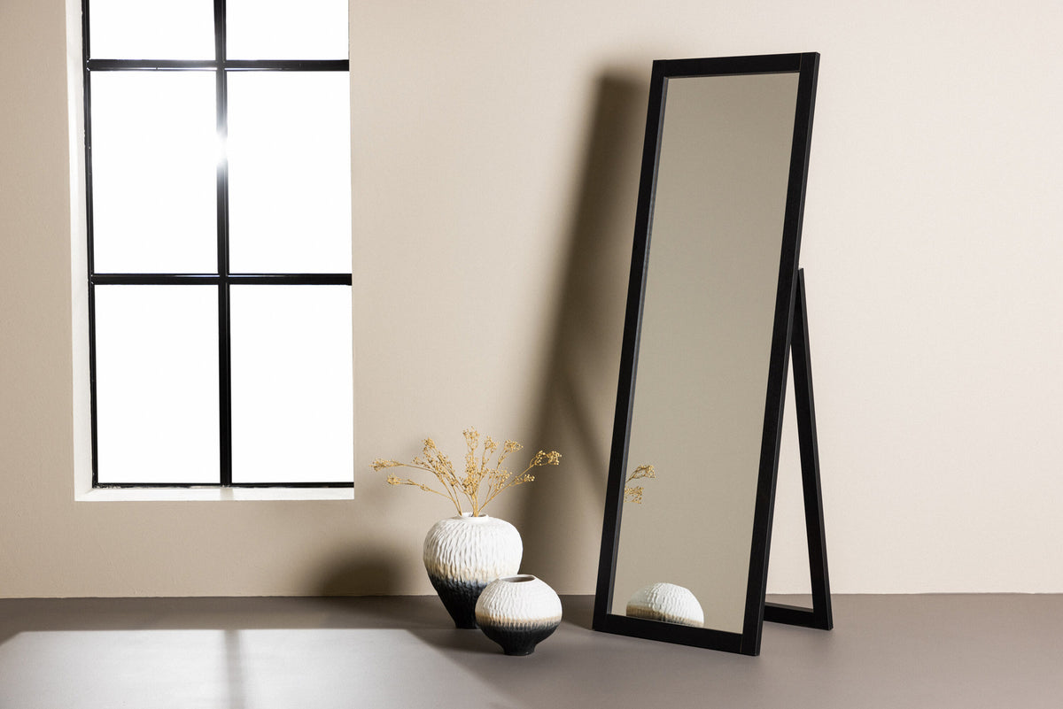 Sebring Spiegel in Schwarz präsentiert im Onlineshop von KAQTU Design AG. Spiegel ist von Venture Home