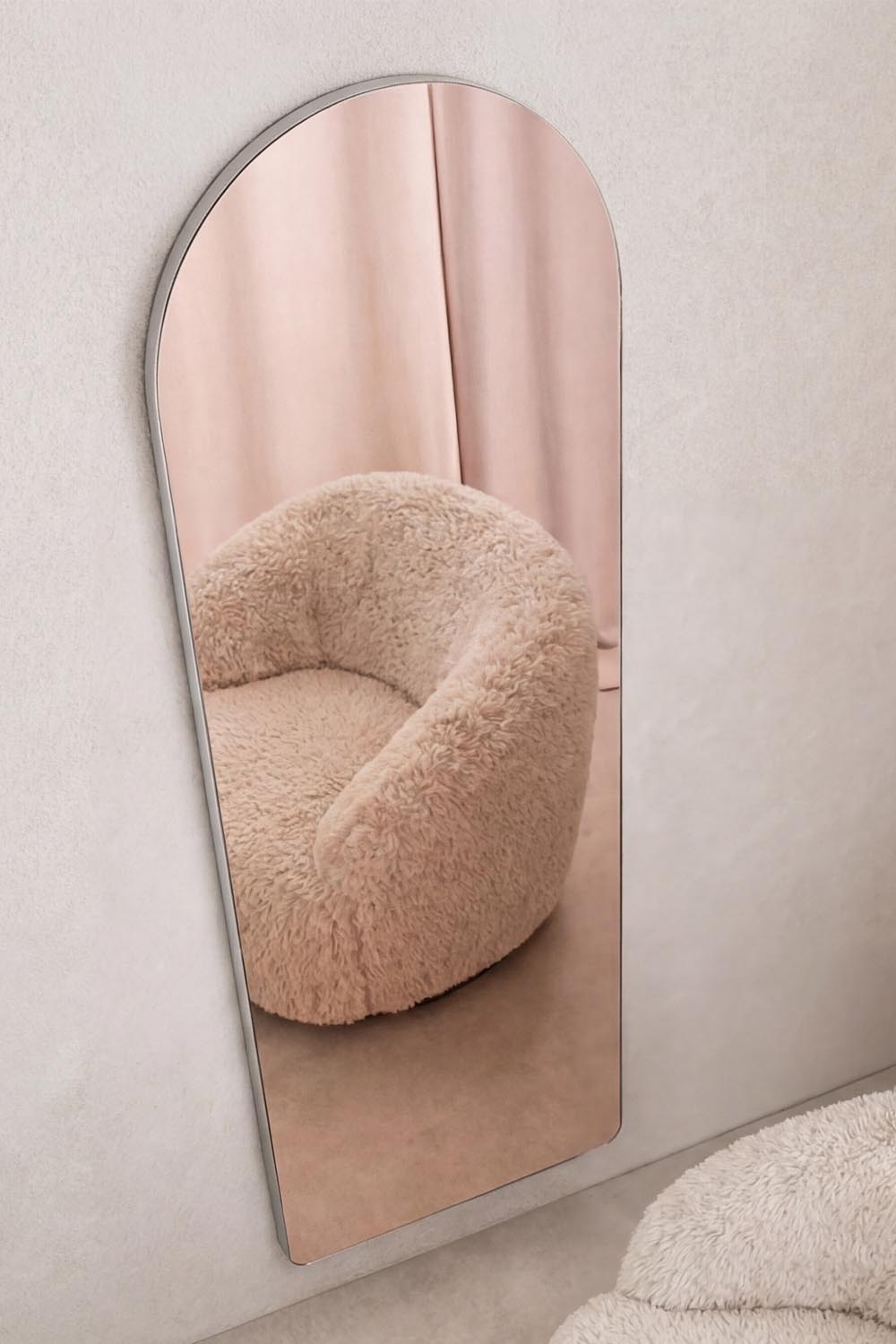 Sarasota Großer Spiegel in Roségold präsentiert im Onlineshop von KAQTU Design AG. Spiegel ist von Venture Home