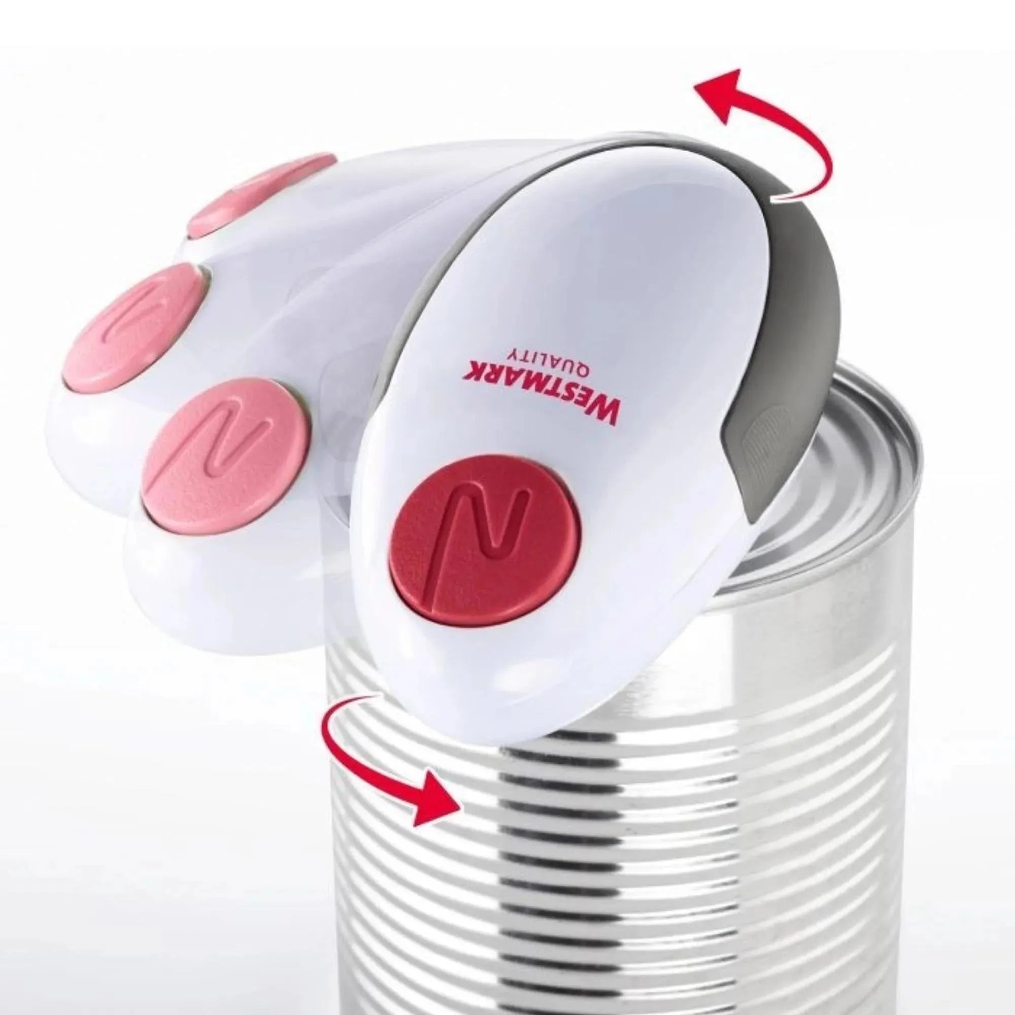 Westmark Dosenöffner Automatico, 12.7 cm, ergonomisch, robust, ideal für einfaches und sicheres Öffnen von Dosen in der Küche.