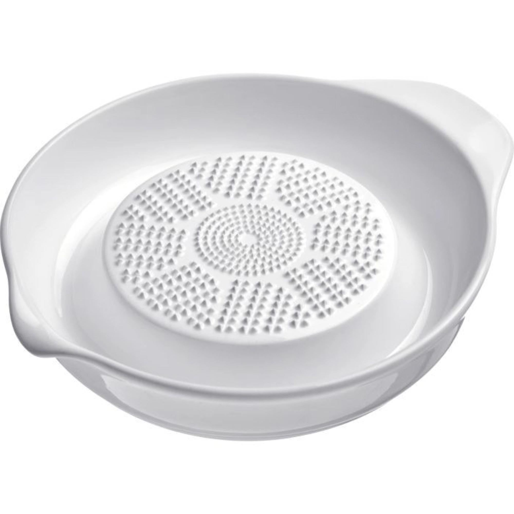 Reibe, rund, Keramik, 180ml in Weiss präsentiert im Onlineshop von KAQTU Design AG. Küchenhelfer ist von Westmark