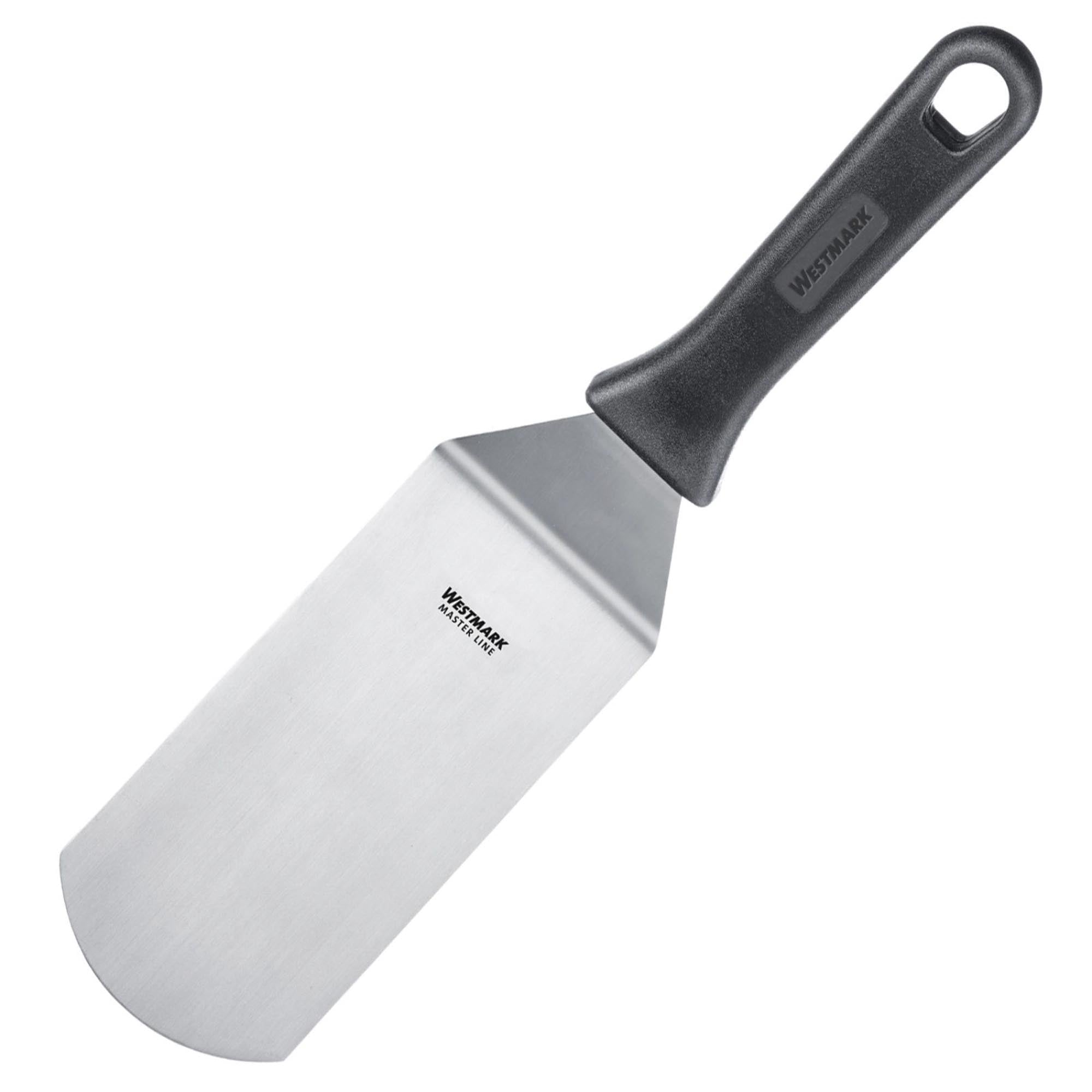 Wender Master Line, 15 x 7,5cm, gewinkelt, flexibel, sb in Silber präsentiert im Onlineshop von KAQTU Design AG. Kochbesteck ist von Westmark