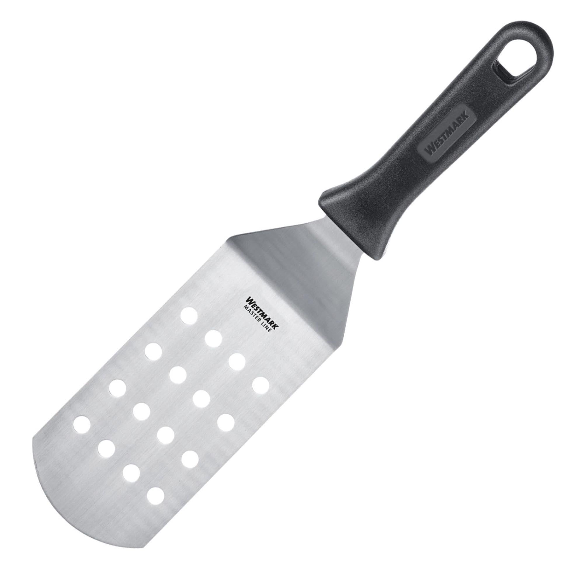 Wender Master Line, 15x7,5cm, gewinkelt, flexibel, gelo ,sb in Silber präsentiert im Onlineshop von KAQTU Design AG. Kochbesteck ist von Westmark