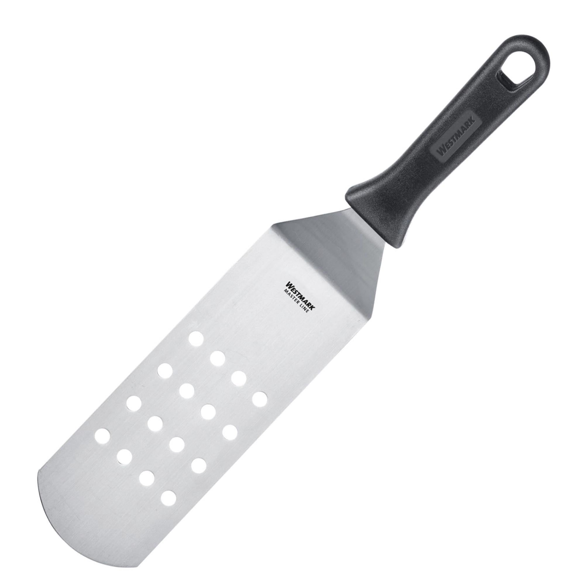 Wender Master Line, 20x7,5cm, gewinkelt, flexibel, gelo ,sb in Silber präsentiert im Onlineshop von KAQTU Design AG. Kochbesteck ist von Westmark