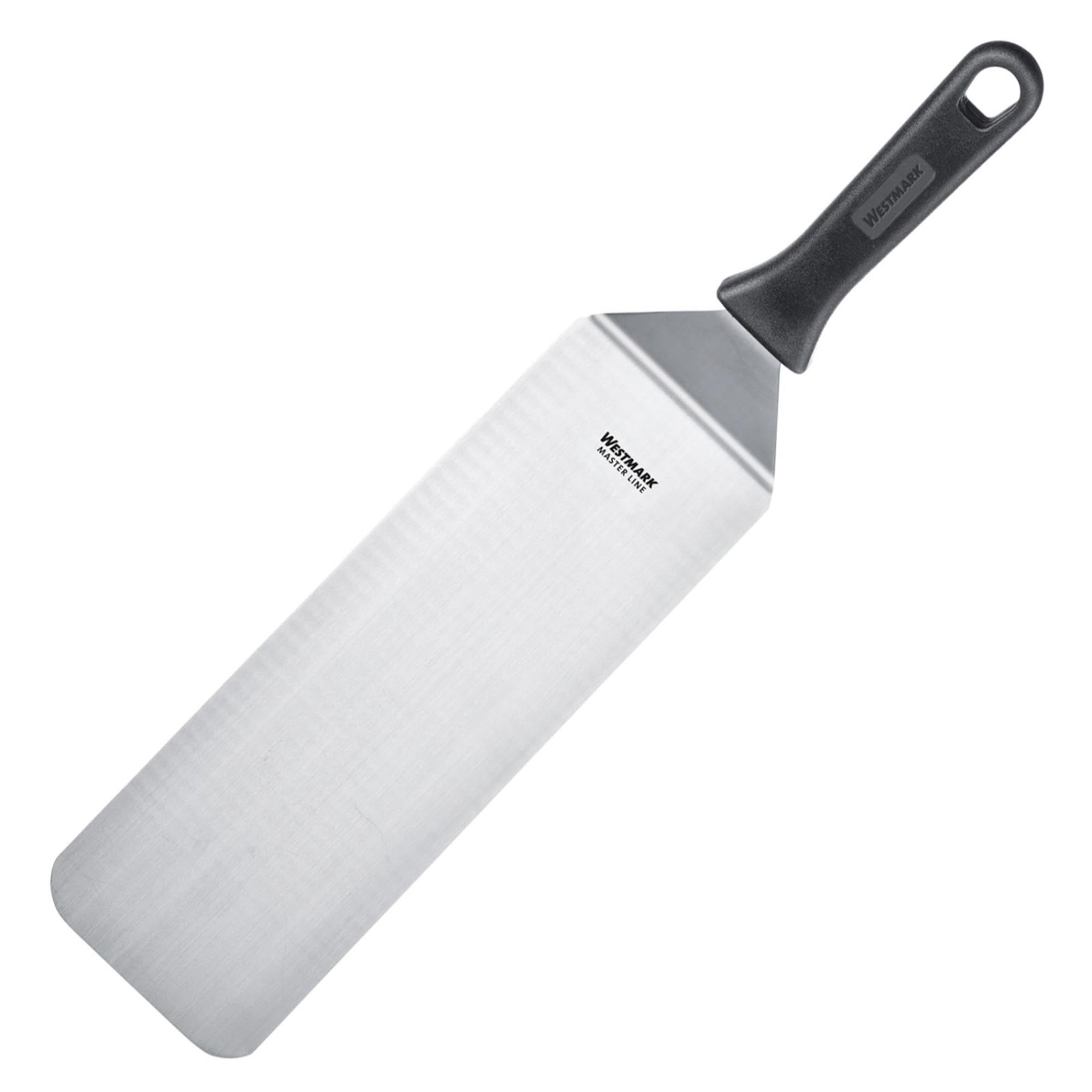 Wender Master Line, 27,5 x 9,5cm, gewinkelt, flexibel, sb in Silber präsentiert im Onlineshop von KAQTU Design AG. Kochbesteck ist von Westmark
