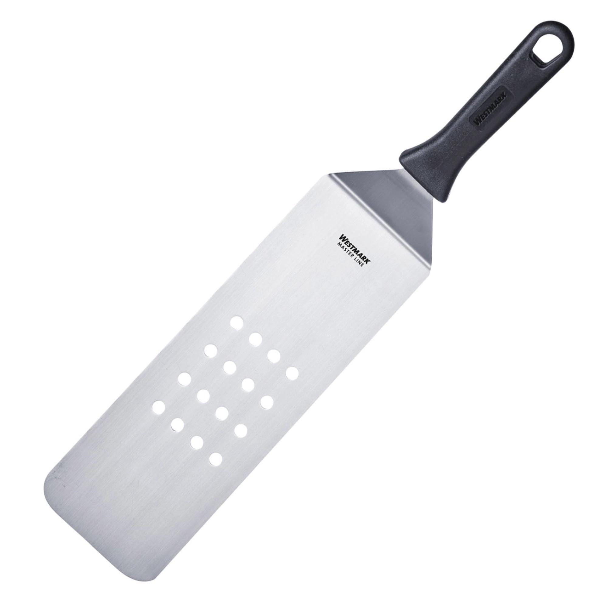Wender Master Line, 27,5x9,5cm, gewinkelt, flexibel, ge ,sb in Silber präsentiert im Onlineshop von KAQTU Design AG. Kochbesteck ist von Westmark