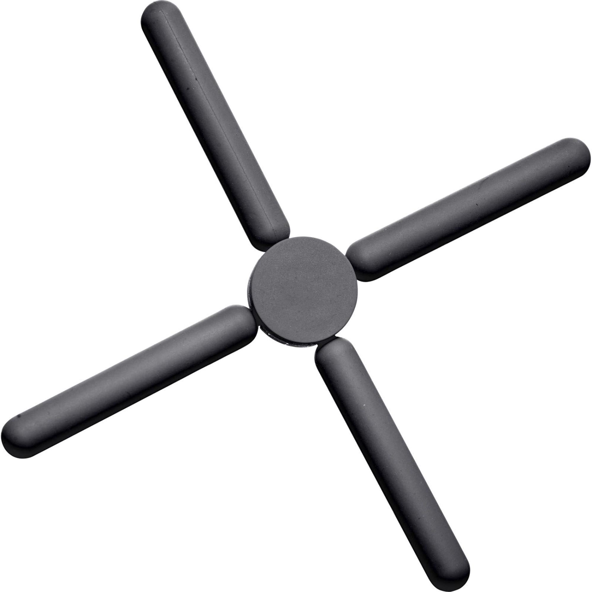 Topfuntersetzer aus Silikon in Schwarz präsentiert im Onlineshop von KAQTU Design AG. Pfannenuntersatz ist von Westmark