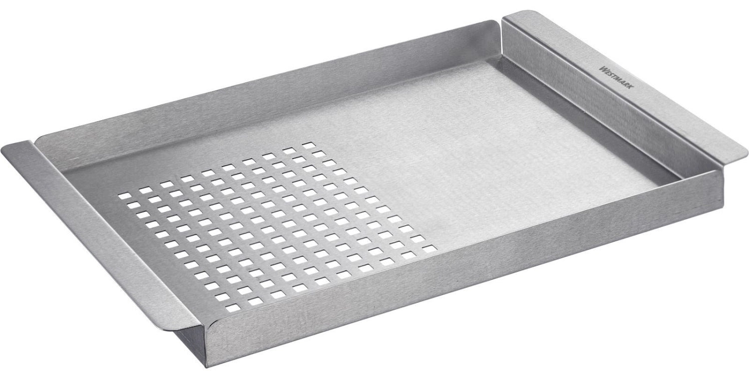 Grill bowl 2 in 1, stainless steel