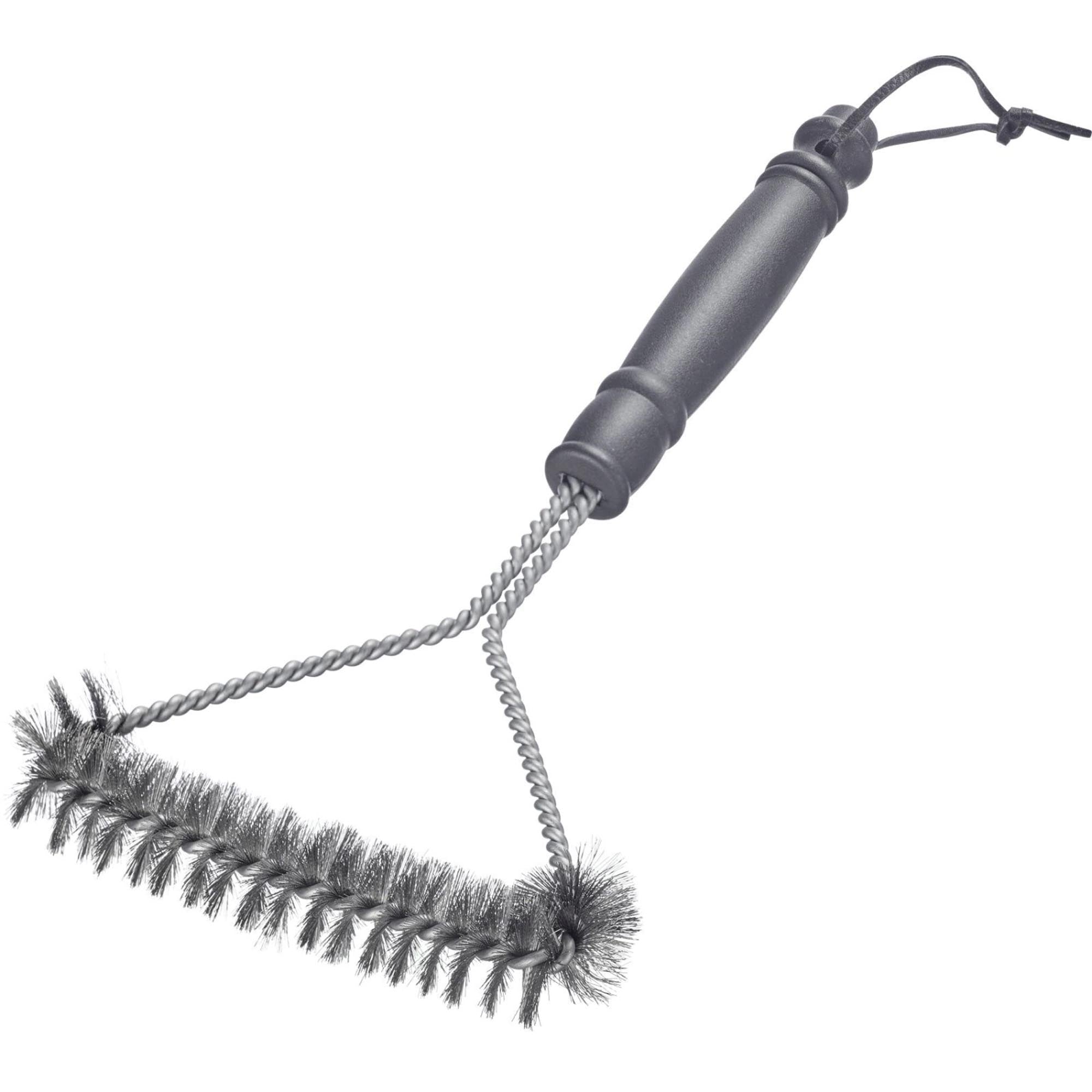 Grillbürste kurzer Griff, Edelstahl in Silber präsentiert im Onlineshop von KAQTU Design AG. Grillzubehör ist von Westmark
