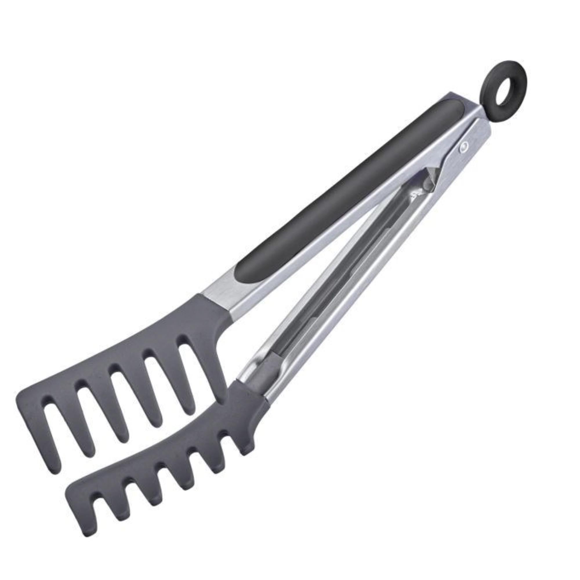 Buffetzange Fork Silicone Mini, 25.5cm in Silber präsentiert im Onlineshop von KAQTU Design AG. Besteck ist von Westmark