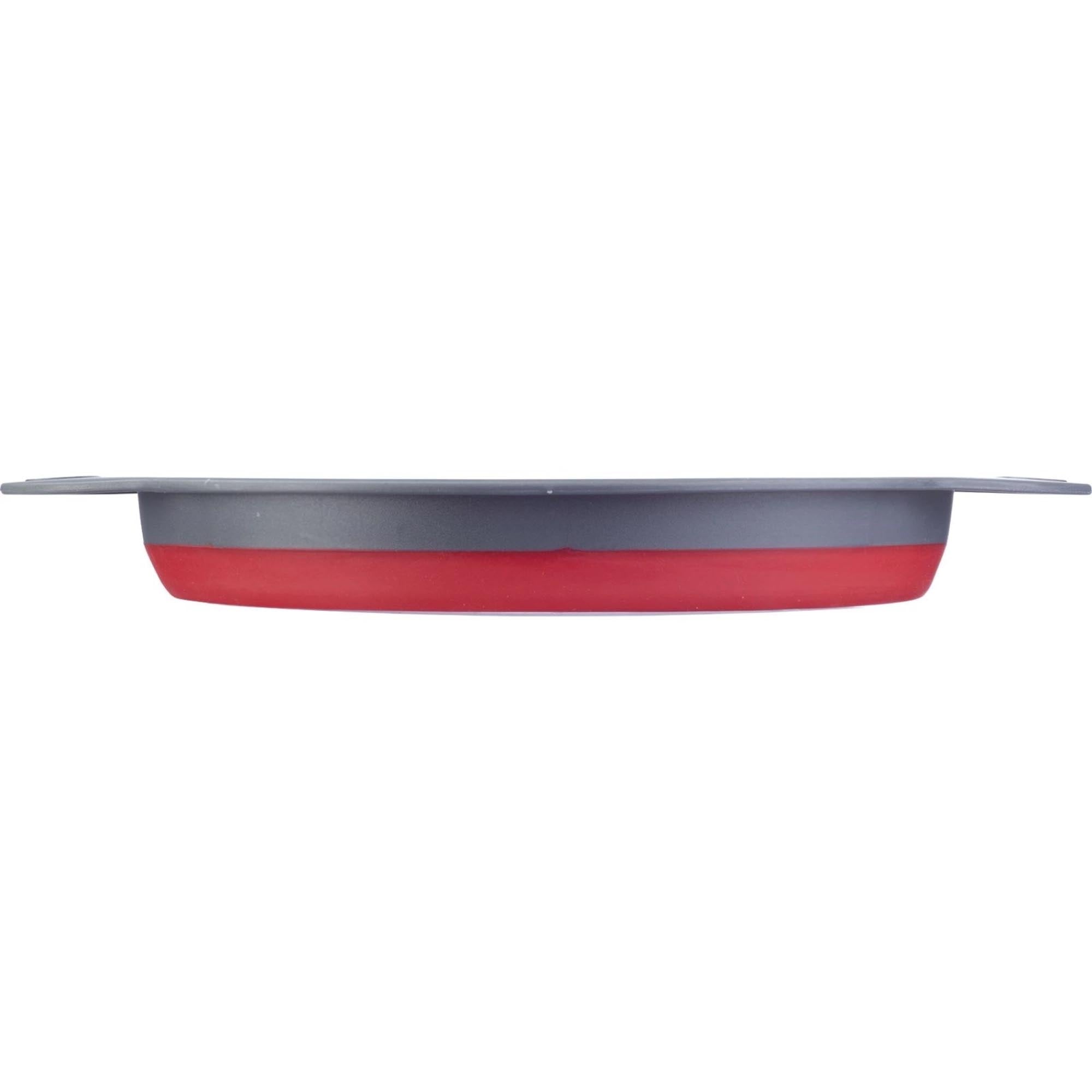 Kompaktes faltbares Mini-Abtropfsieb von Westmark, 18,5 cm Innen-Durchmesser, ideal für kleine Küchen und platzsparende Aufbewahrung.