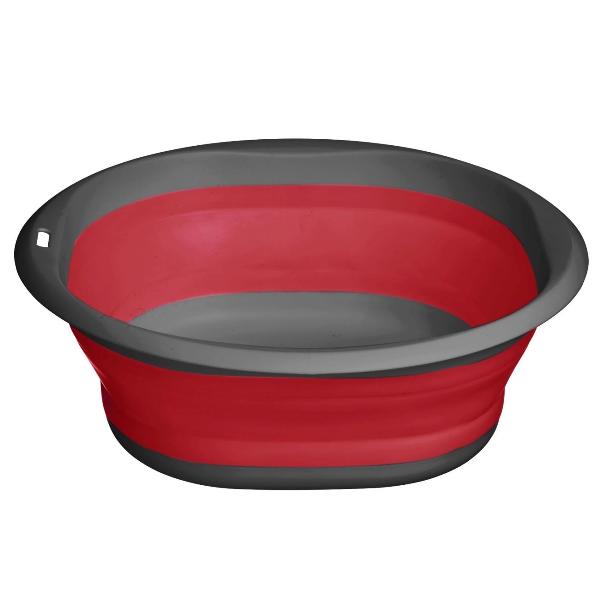 Schüssel faltbar in Rot präsentiert im Onlineshop von KAQTU Design AG. Schüssel ist von Westmark