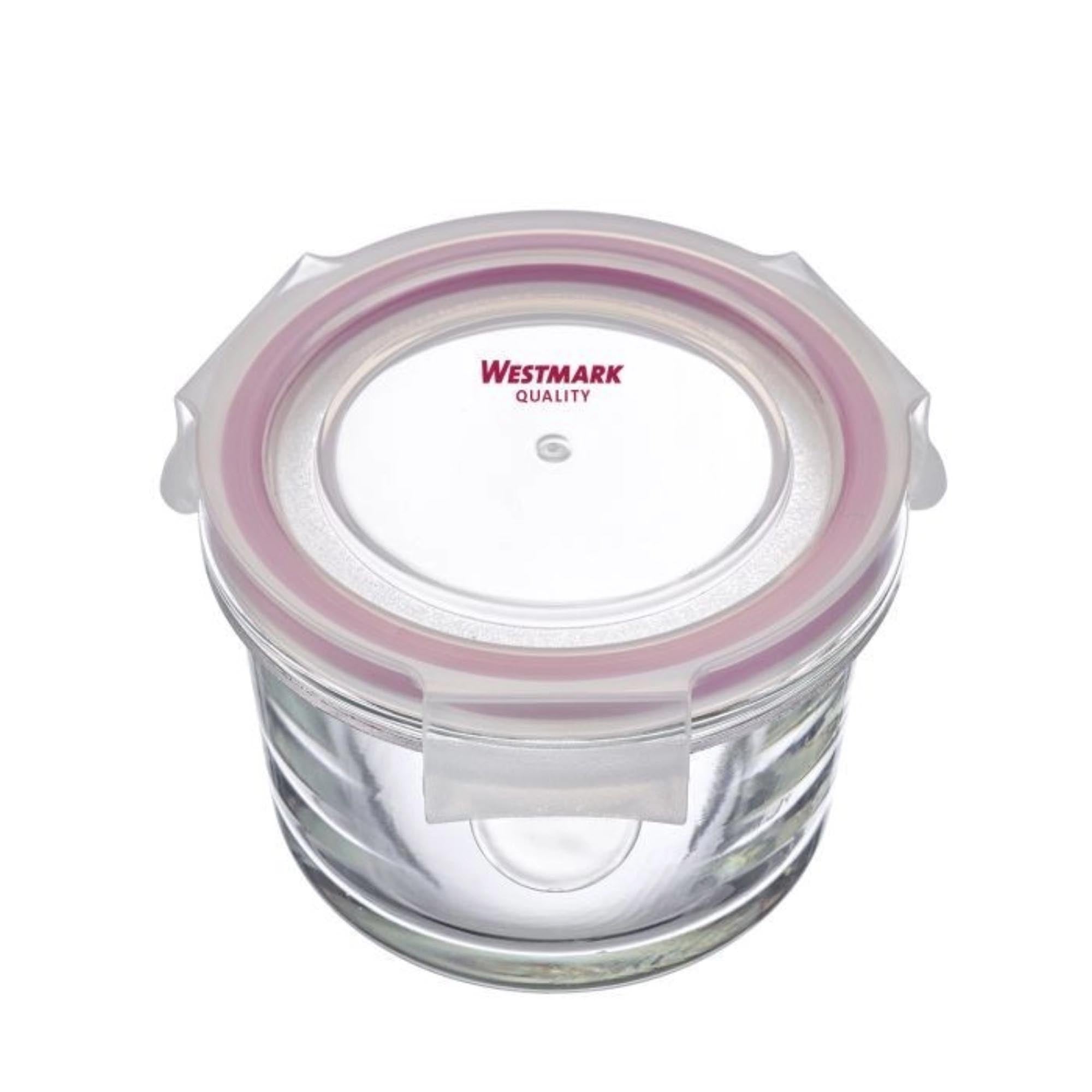 Entdecken Sie die Westmark Glas-Frischhaltedose (150ml) – ideal für frische Lebensmittel, umweltfreundlich, spülmaschinenfest und vielseitig einsetzbar.