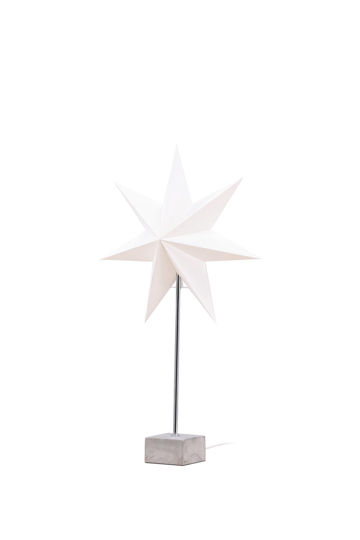 Grövelfjäll Tischlampe in Weiss präsentiert im Onlineshop von KAQTU Design AG. Weihnachtszubehör ist von Venture Home
