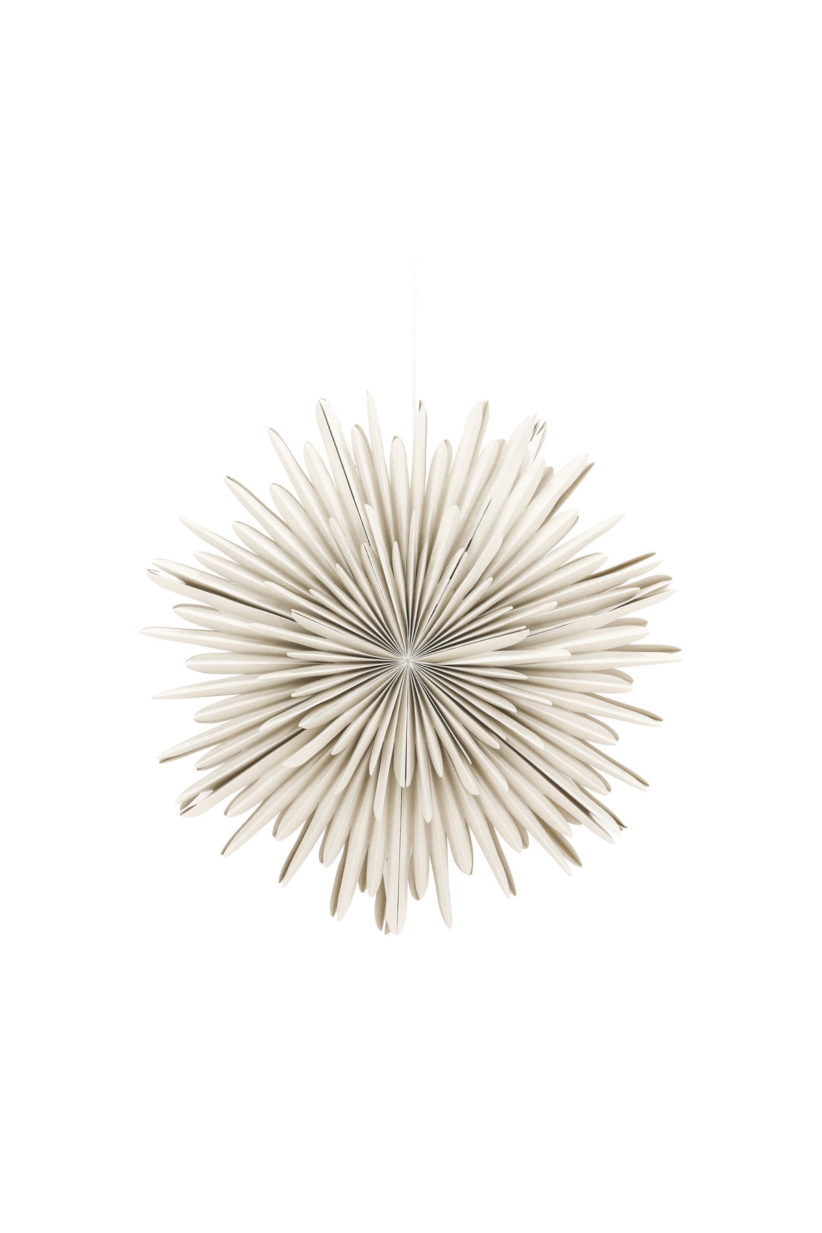Siegel Pendelleuchte in Beige präsentiert im Onlineshop von KAQTU Design AG. Weihnachtszubehör ist von Venture Home