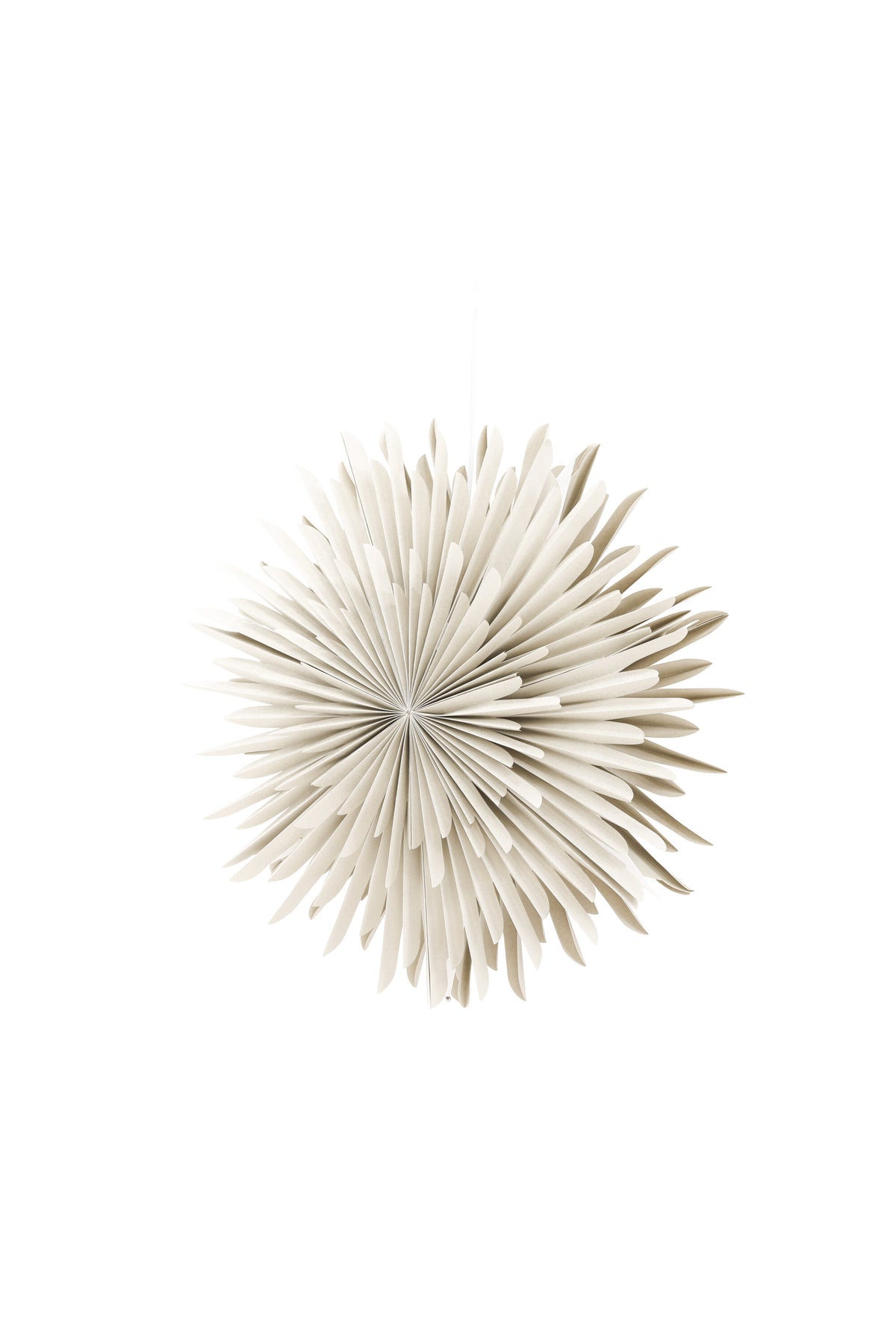 Siegel Pendelleuchte in Beige präsentiert im Onlineshop von KAQTU Design AG. Weihnachtszubehör ist von Venture Home