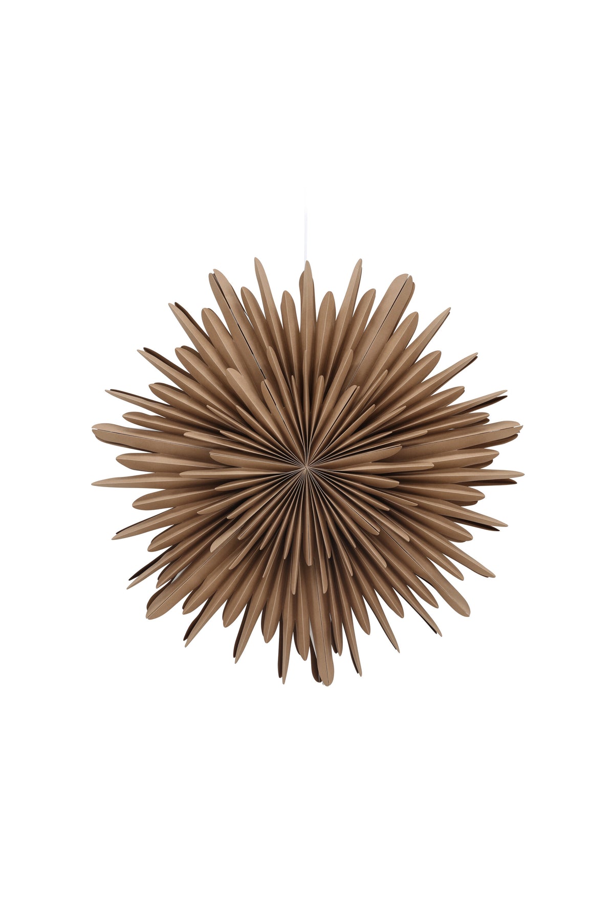 Siegel Pendelleuchte in Braun präsentiert im Onlineshop von KAQTU Design AG. Weihnachtszubehör ist von Venture Home