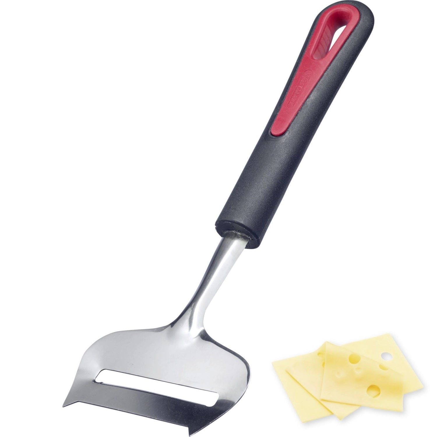 Eleganter Weichkäse-Hobel Gallant von Westmark, ideal für präzise Käsescheiben. Ergonomisches Design für müheloses Schneiden und Servieren.