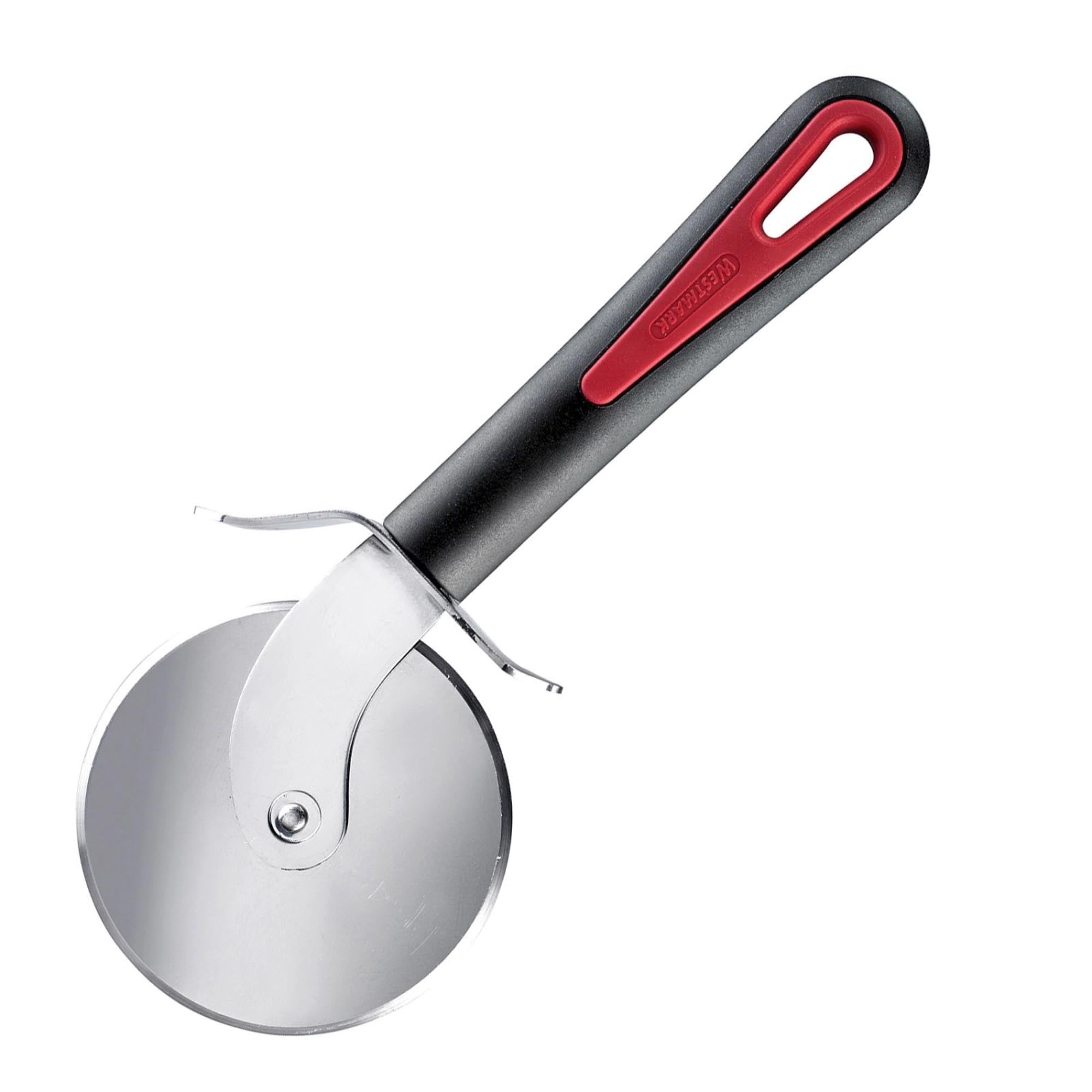 Entdecken Sie den Pizzaschneider Gallant von Westmark: ergonomisch, scharf, spülmaschinenfest und ideal für perfekte Pizzastücke. Ein Must-Have für jede Küche!