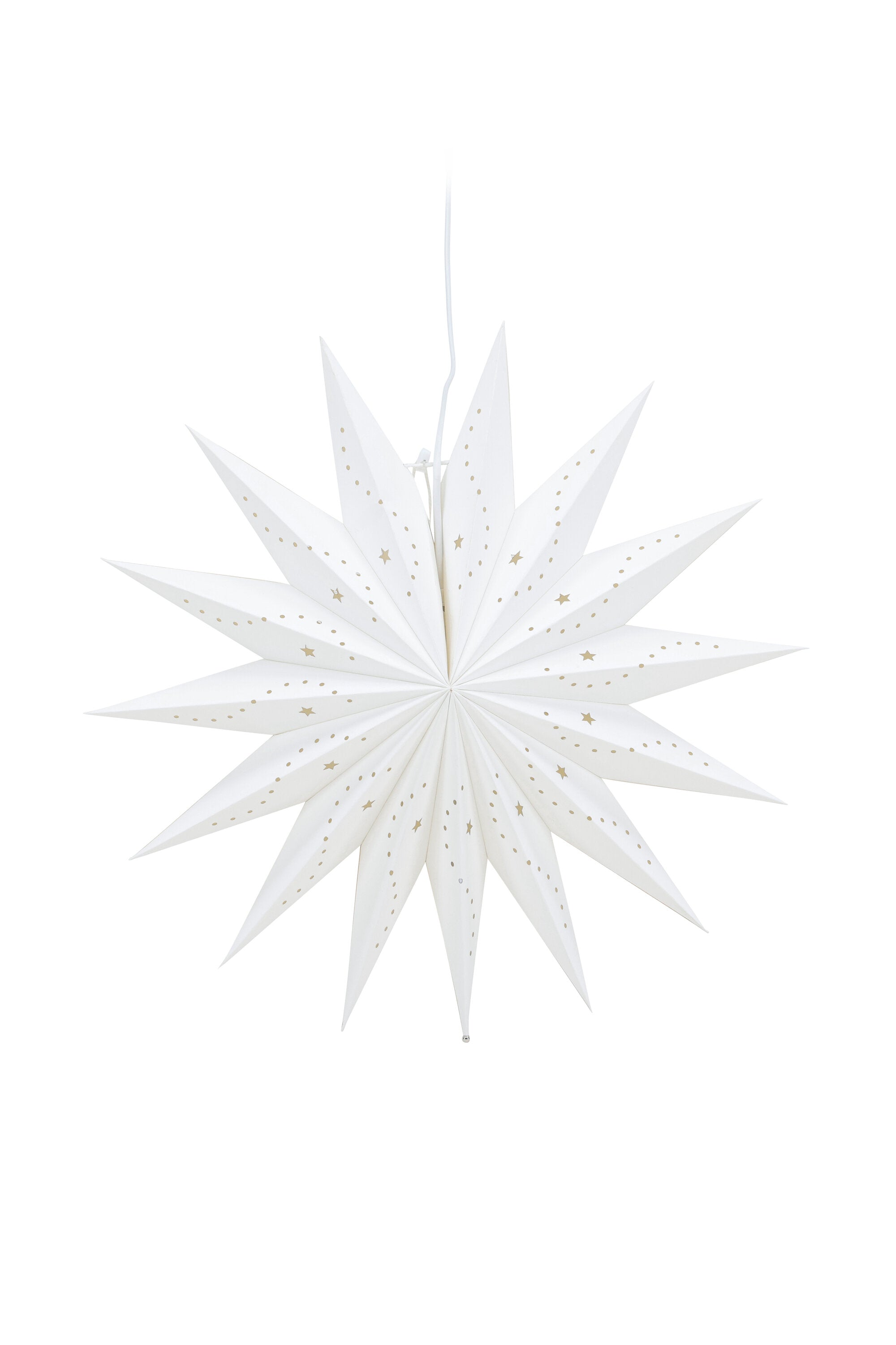 Lindvallen Pendelleuchte in Weiss präsentiert im Onlineshop von KAQTU Design AG. Weihnachtszubehör ist von Venture Home