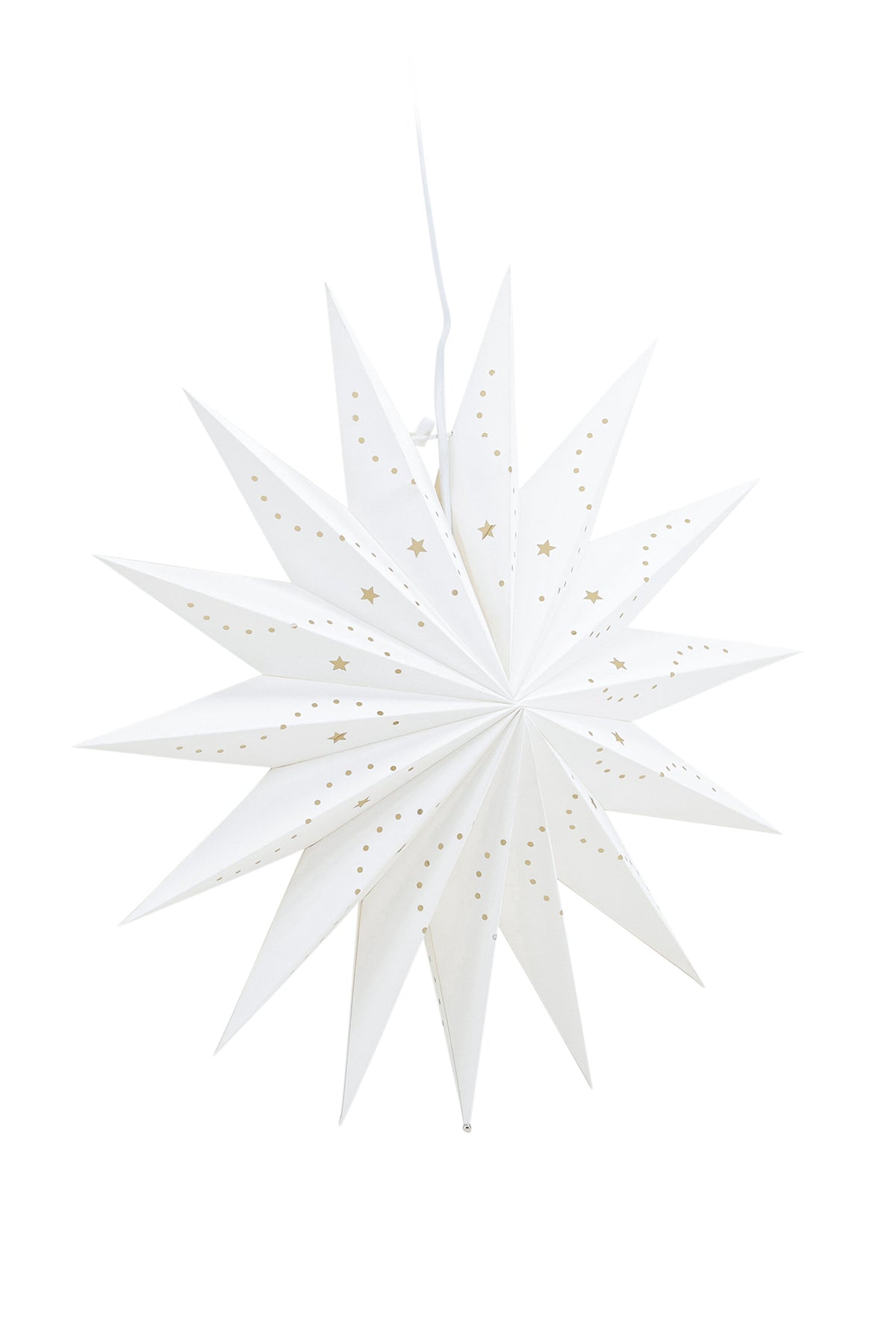 Lindvallen Pendelleuchte in Weiss präsentiert im Onlineshop von KAQTU Design AG. Weihnachtszubehör ist von Venture Home