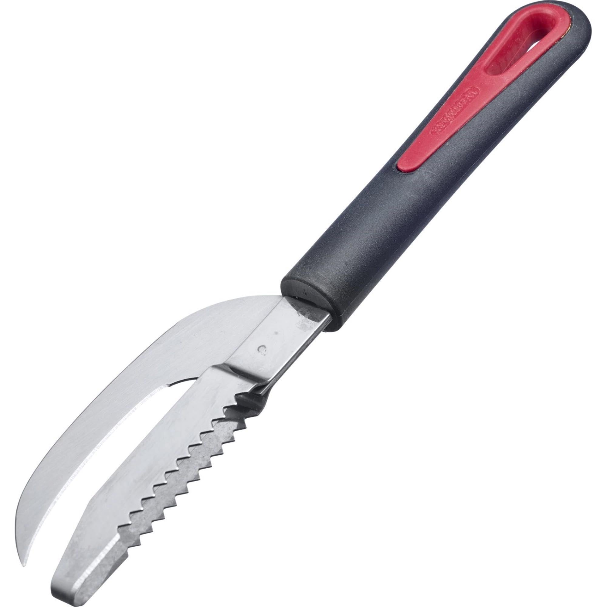 Entdecken Sie das Westmark Fischwerkzeug 2in1 Gallant: Ihr perfekter Küchenhelfer zum Schneiden und Entgräten von Fisch. Hochwertig, langlebig und ergonomisch!