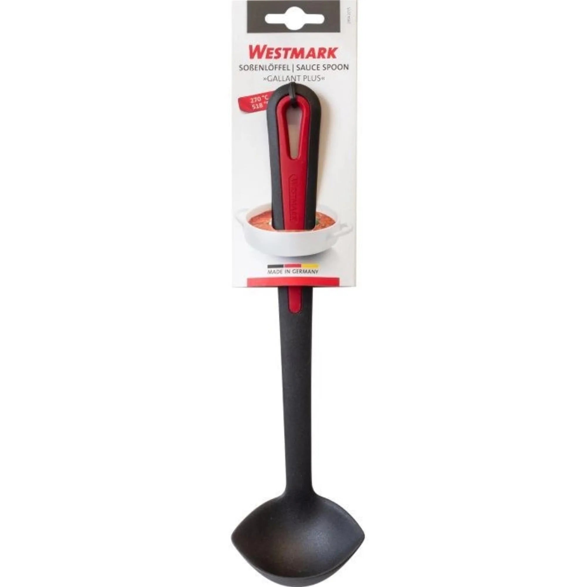 Der Westmark Soßenlöffel Gallant Plus ist perfekt für Saucen und Suppen, mit robustem Design und hochwertiger Verarbeitung.