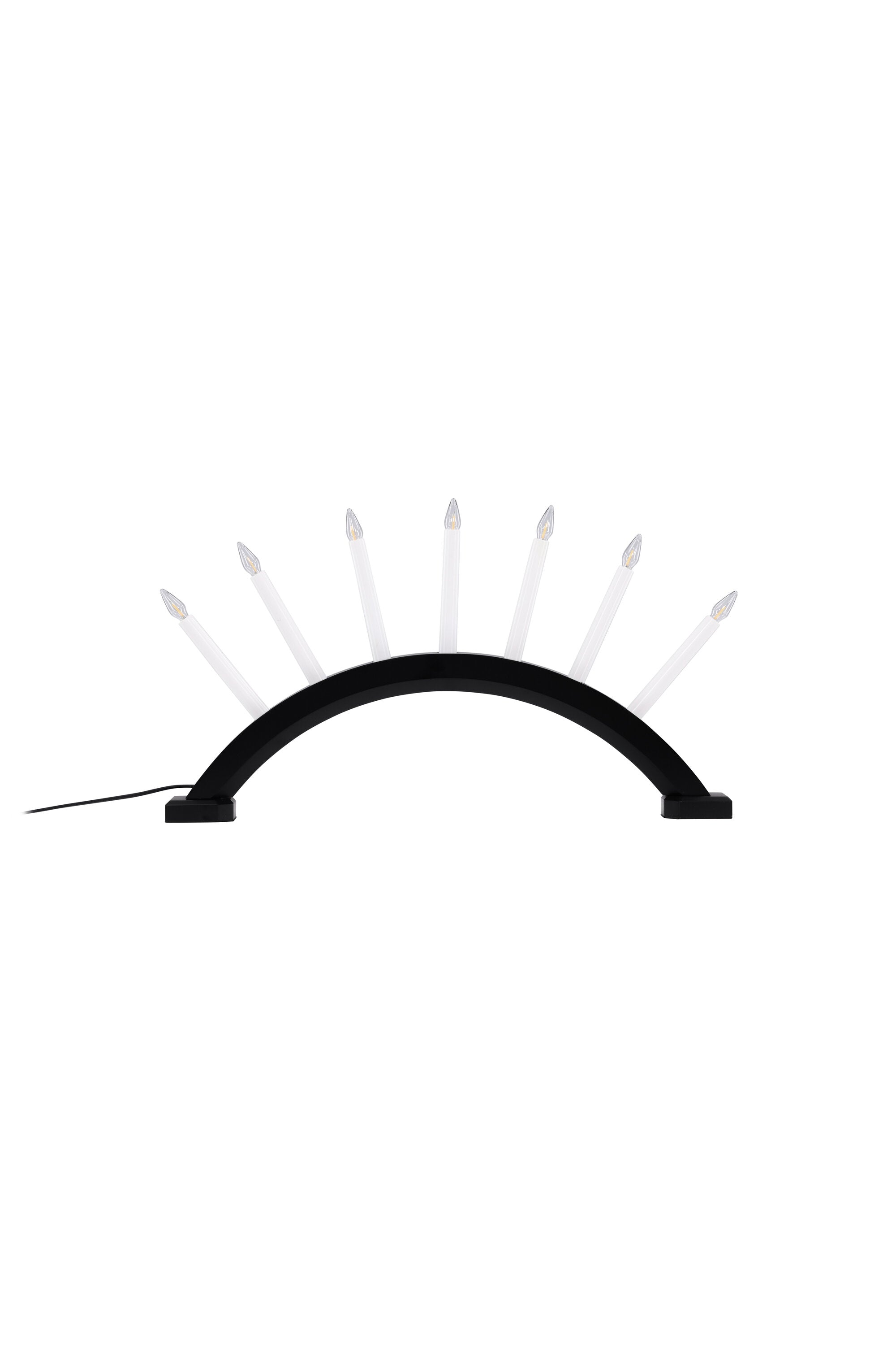 Kebnekaise Tischleuchte in Schwarz präsentiert im Onlineshop von KAQTU Design AG. Weihnachtszubehör ist von Venture Home