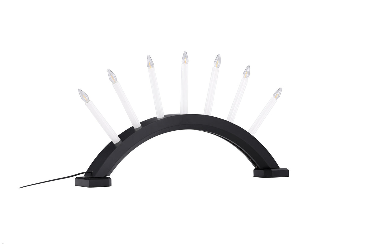 Kebnekaise Tischleuchte in Schwarz präsentiert im Onlineshop von KAQTU Design AG. Tischleuchte ist von Venture Home