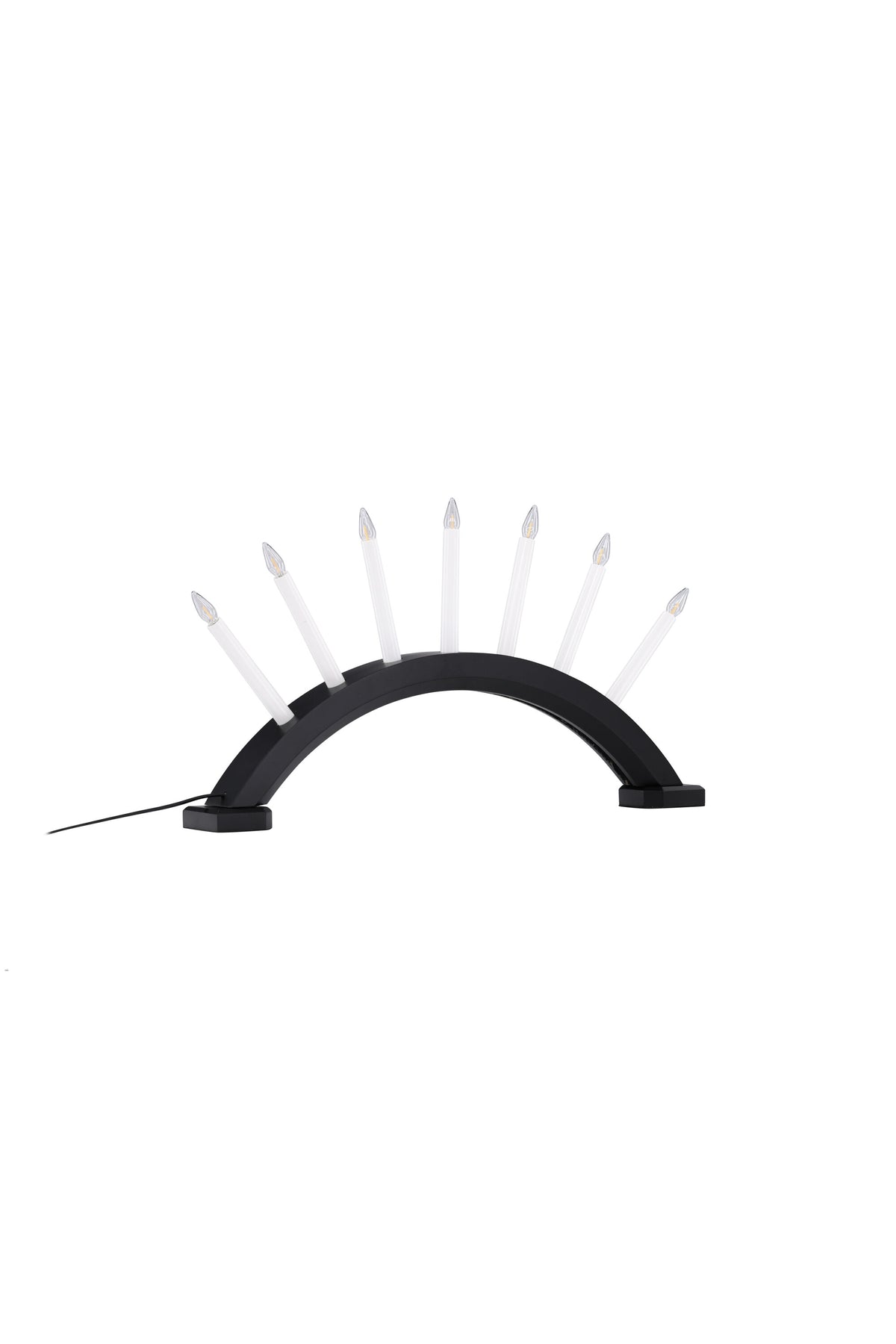 Kebnekaise Tischleuchte in Schwarz präsentiert im Onlineshop von KAQTU Design AG. Weihnachtszubehör ist von Venture Home