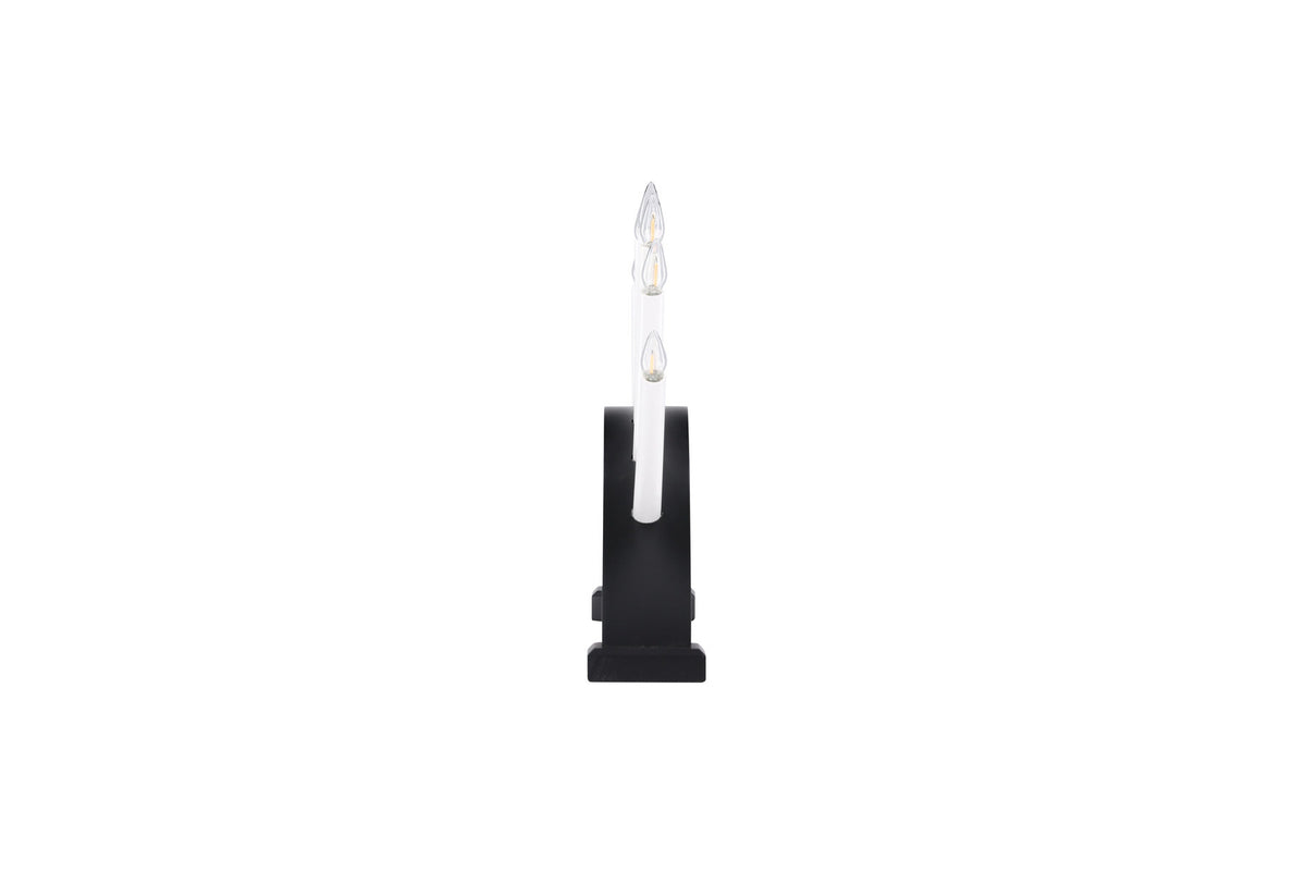 Kebnekaise Tischleuchte in Schwarz präsentiert im Onlineshop von KAQTU Design AG. Tischleuchte ist von Venture Home