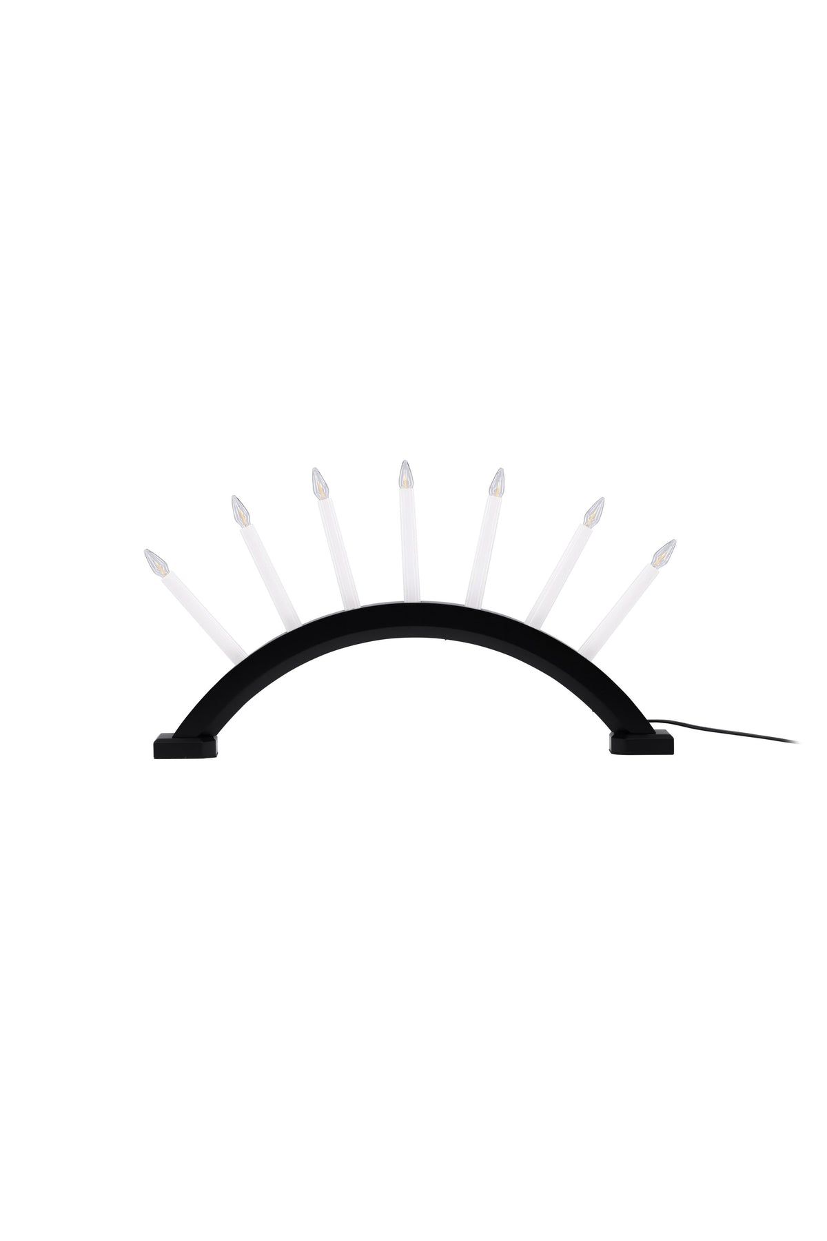 Kebnekaise Tischleuchte in Schwarz präsentiert im Onlineshop von KAQTU Design AG. Weihnachtszubehör ist von Venture Home