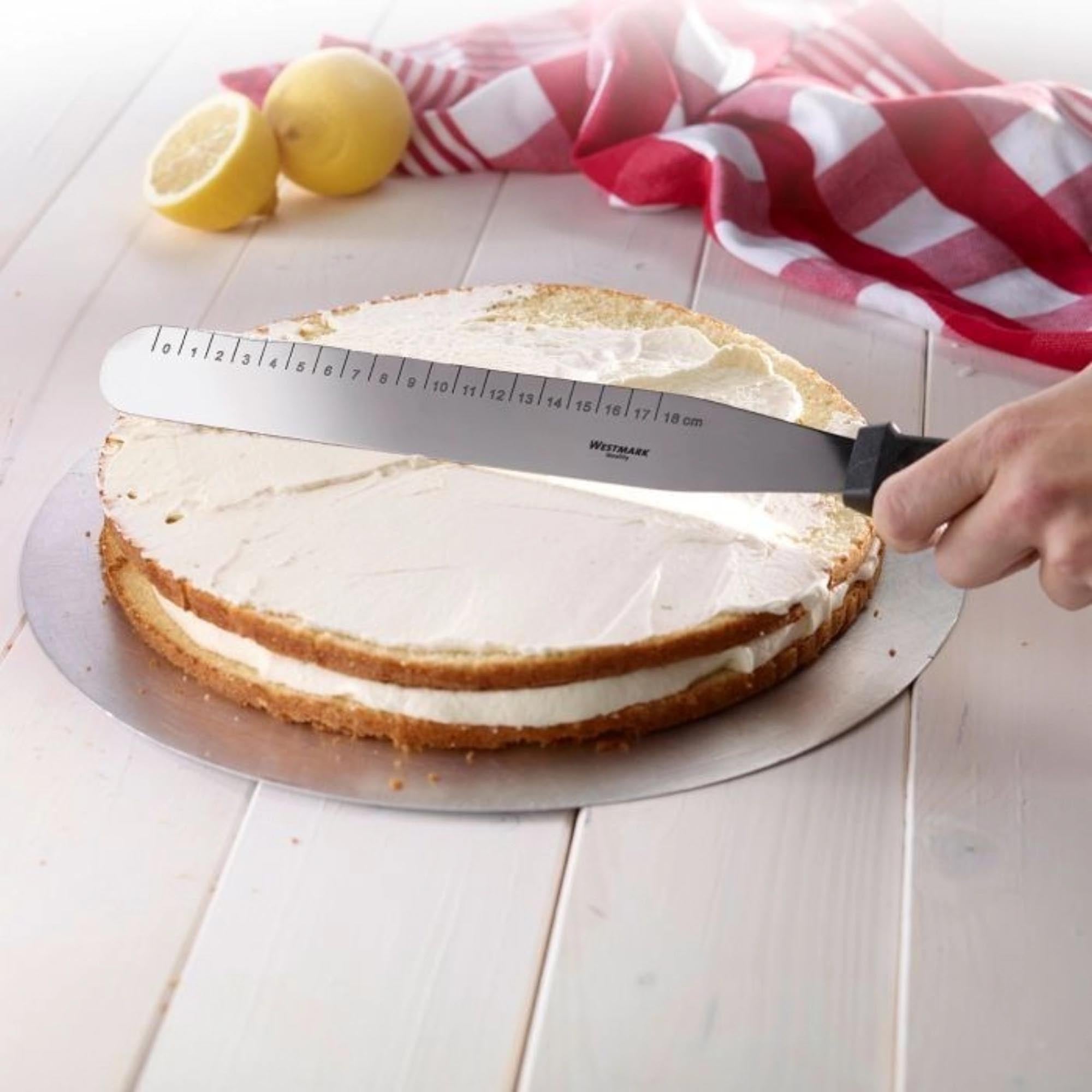 Praktische Streichpalette von Westmark, ideal für Backen und Kochen, aus hochwertigem Material für exakte Ergebnisse.